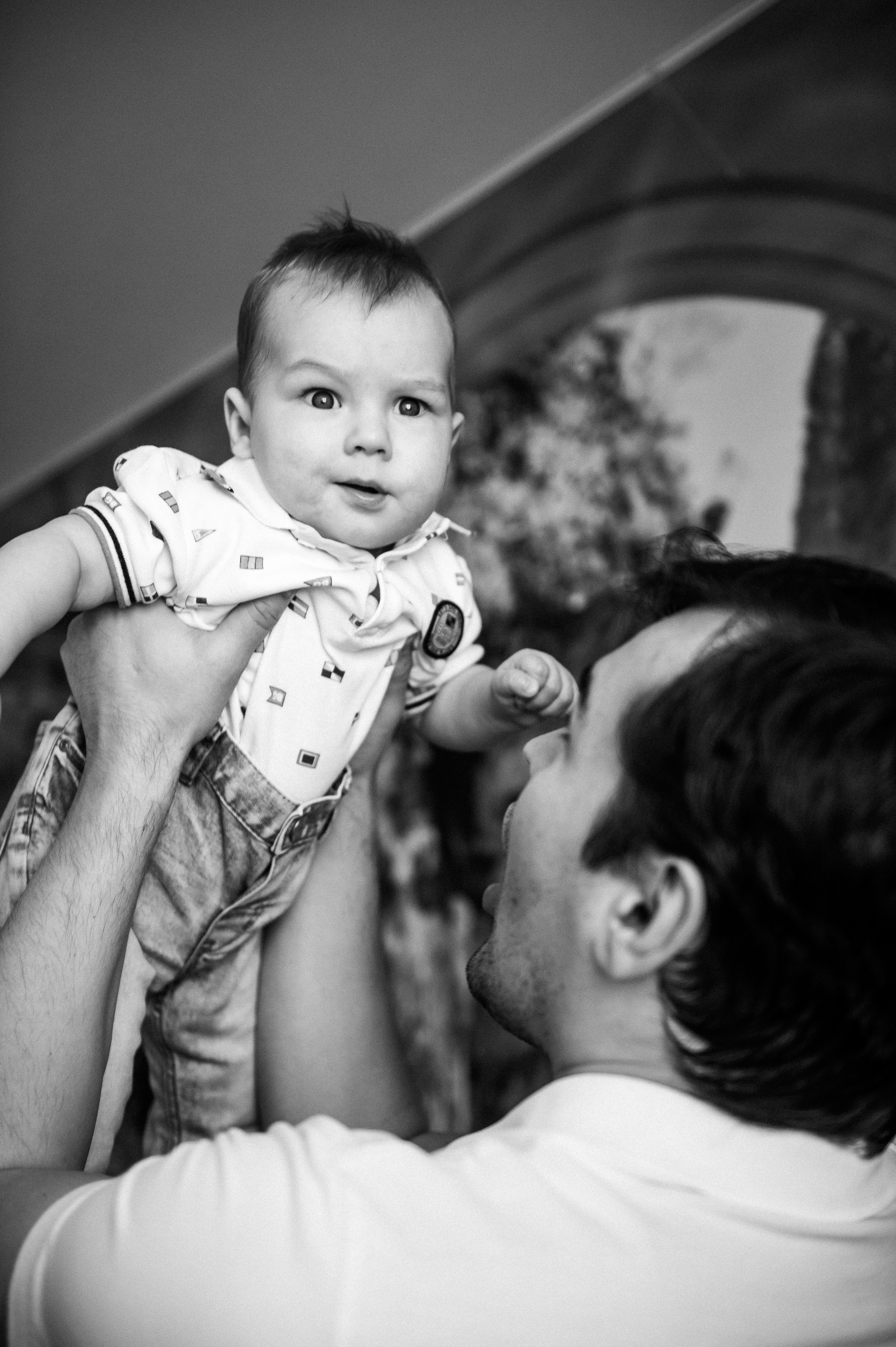 Семья Куклины отмечает полгодика своего малыша. Фотограф в Сургуте Светлана Гибадуллина