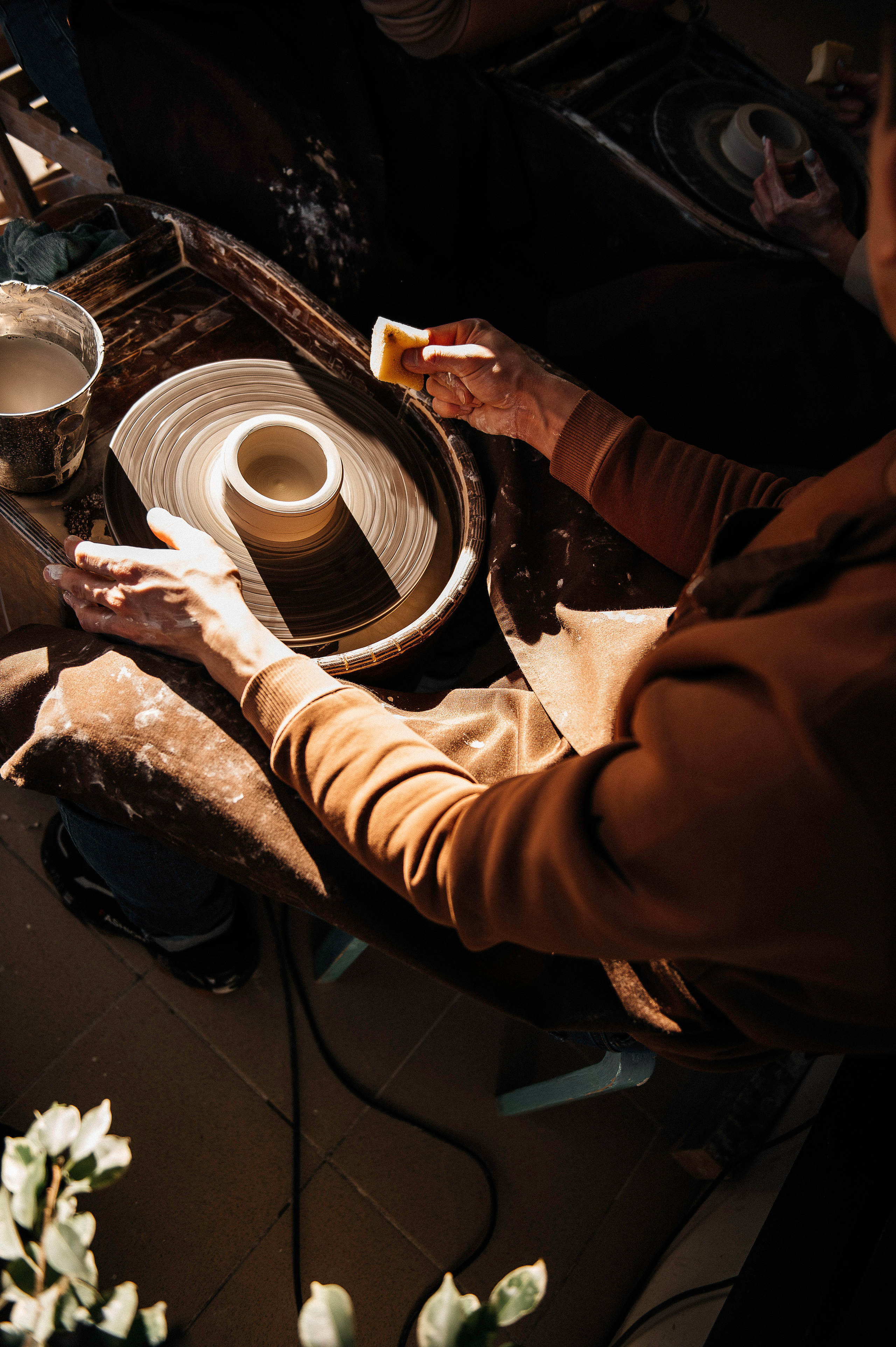Семья Смирновых в Гончарной мастерской. Фотограф в Сургуте Светлана Гибадуллина