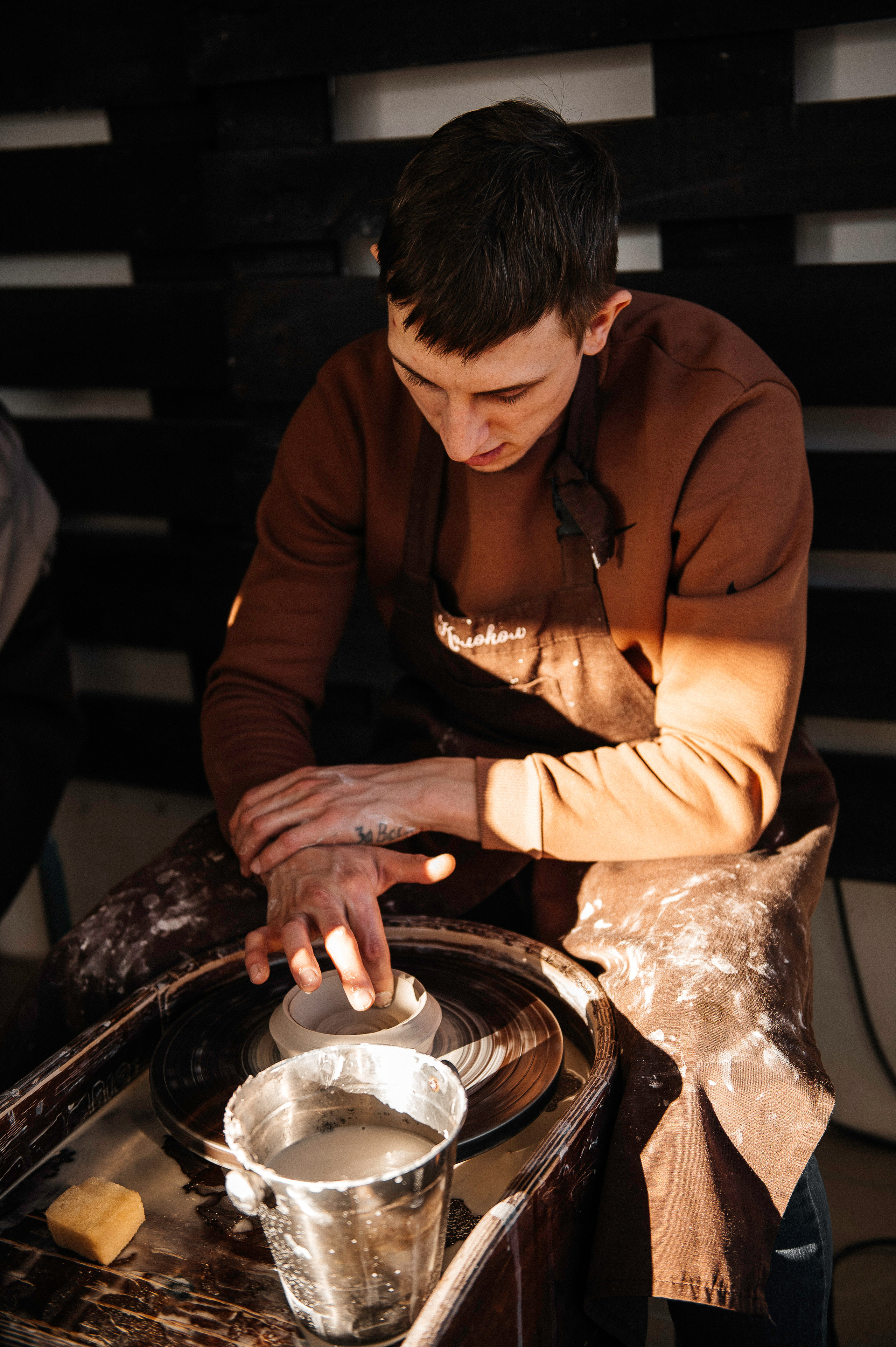 Семья Смирновых в Гончарной мастерской. Фотограф в Сургуте Светлана Гибадуллина