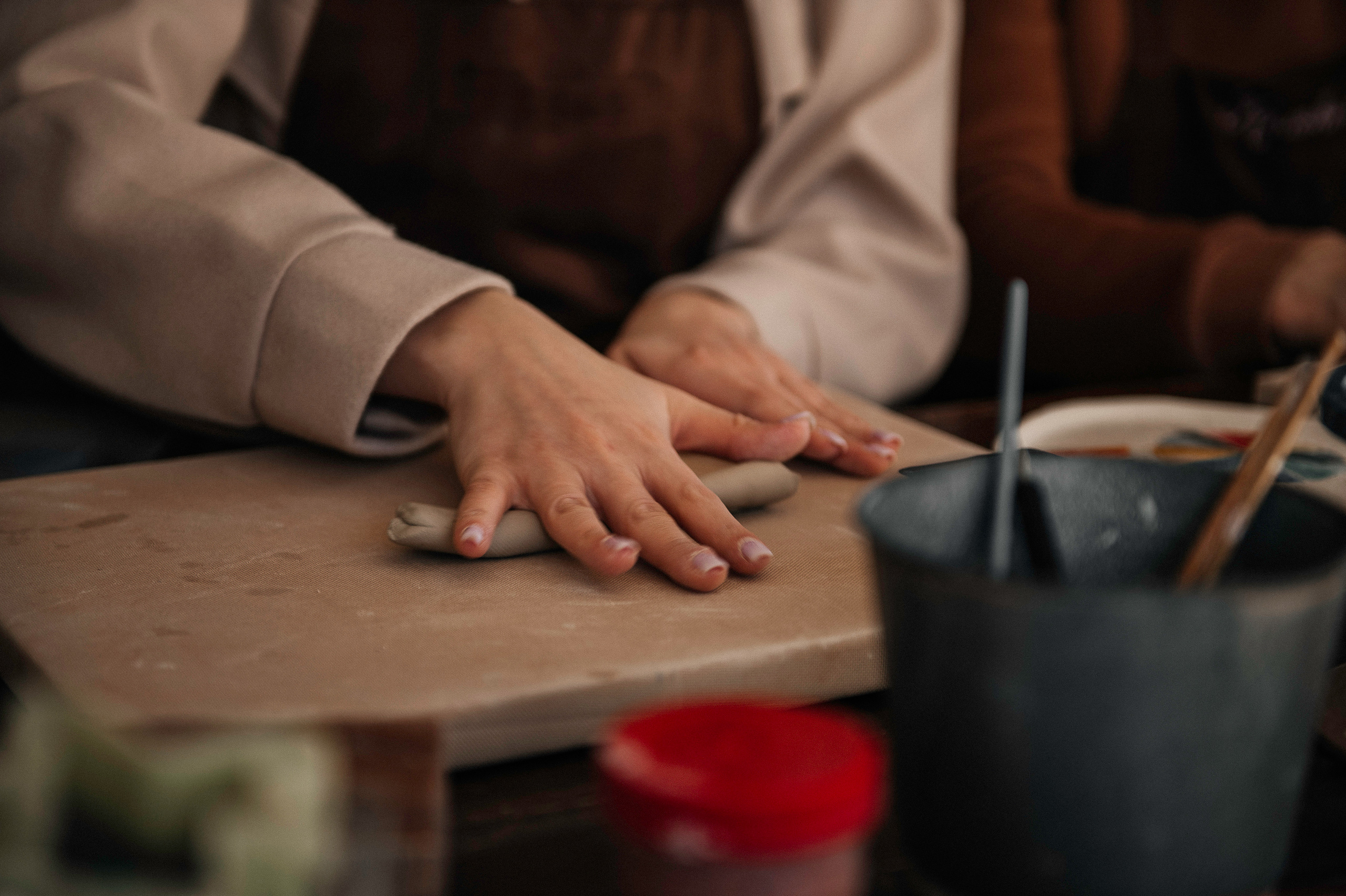 Семья Смирновых в Гончарной мастерской. Фотограф в Сургуте Светлана Гибадуллина