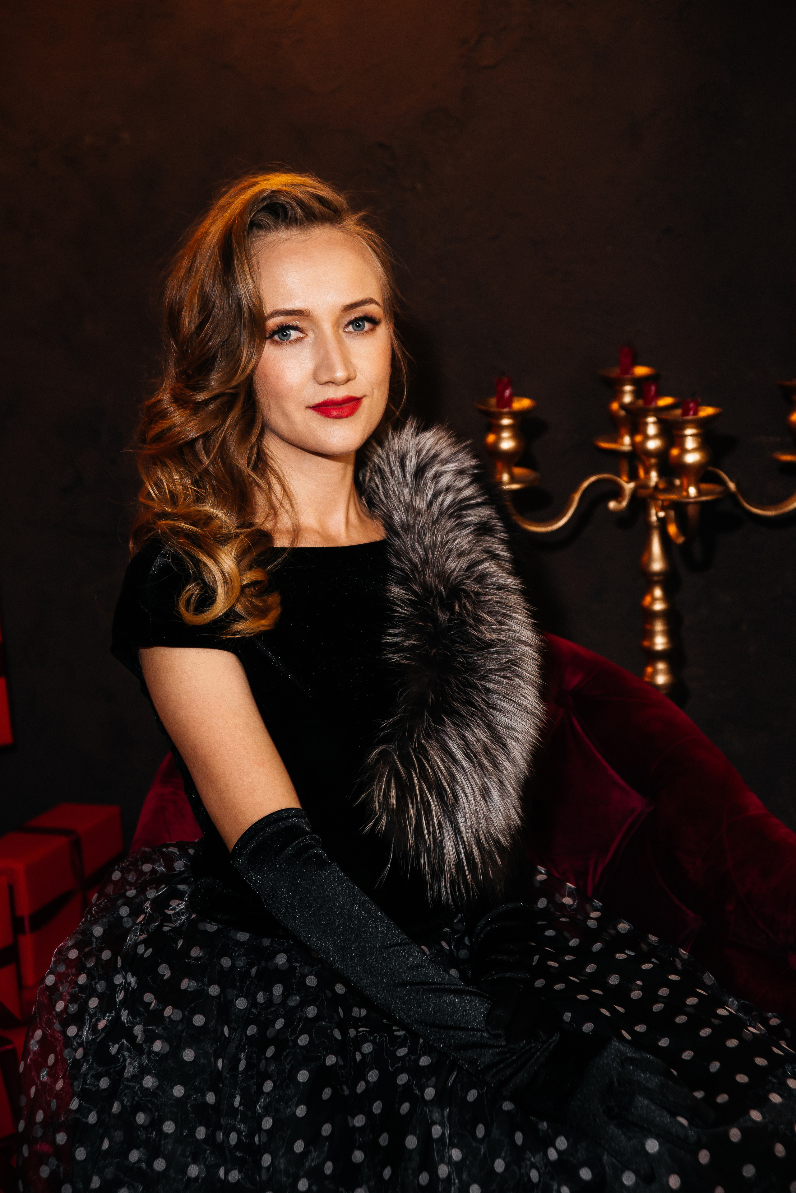 Гульсия в ретро стиле под Новый год. Фотограф в Сургуте Светлана Гибадуллина