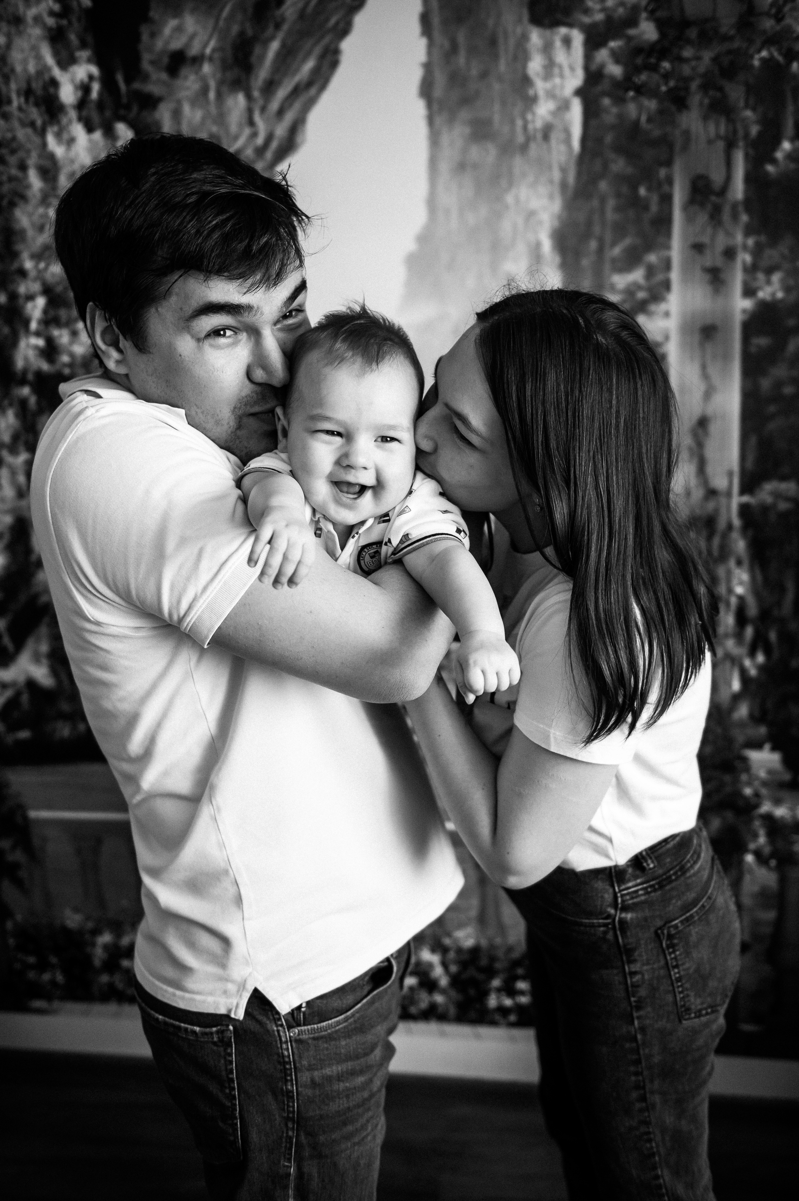 Семья Куклины отмечает полгодика своего малыша. Фотограф в Сургуте Светлана Гибадуллина