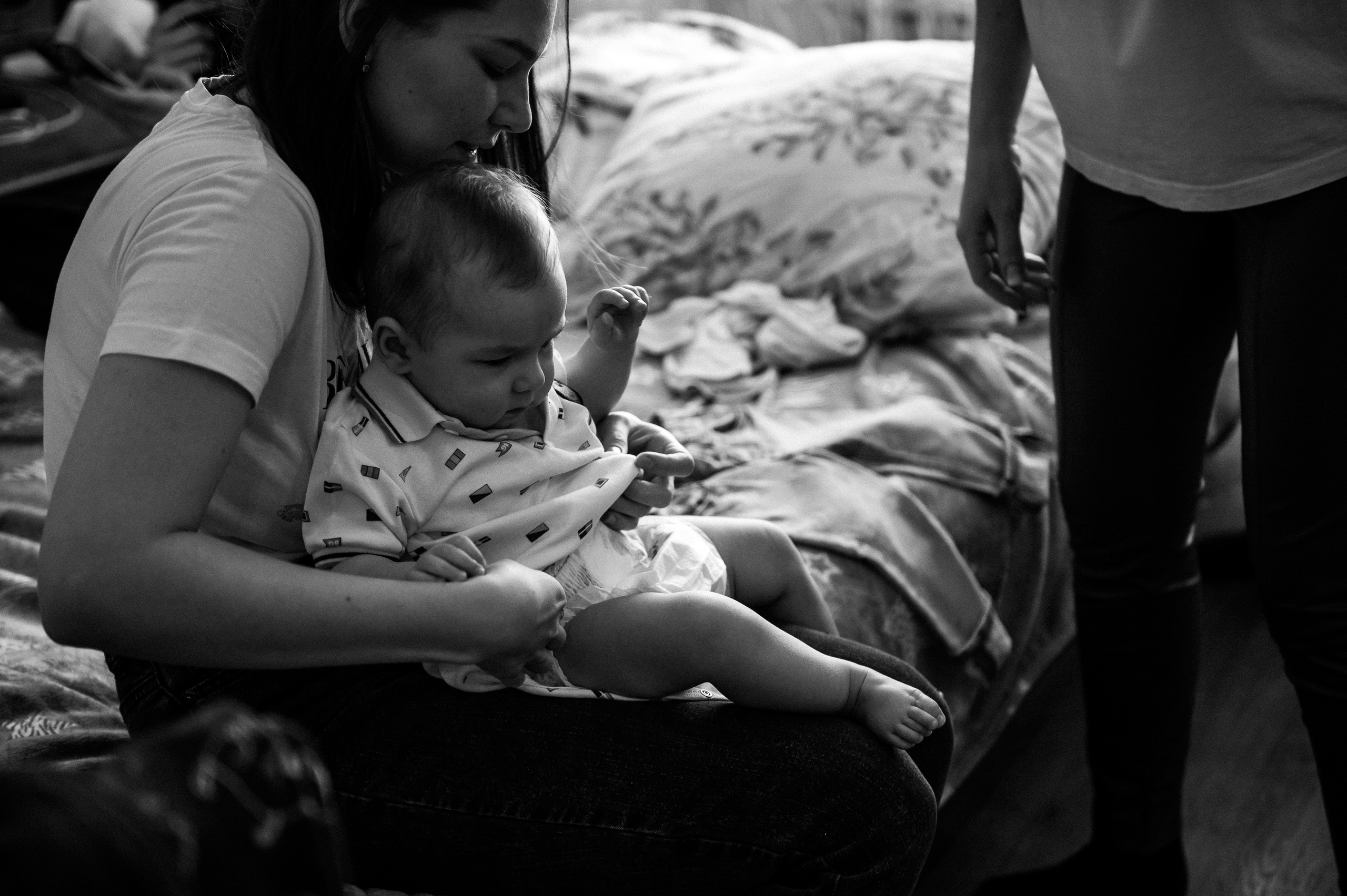 Семья Куклины отмечает полгодика своего малыша. Фотограф в Сургуте Светлана Гибадуллина