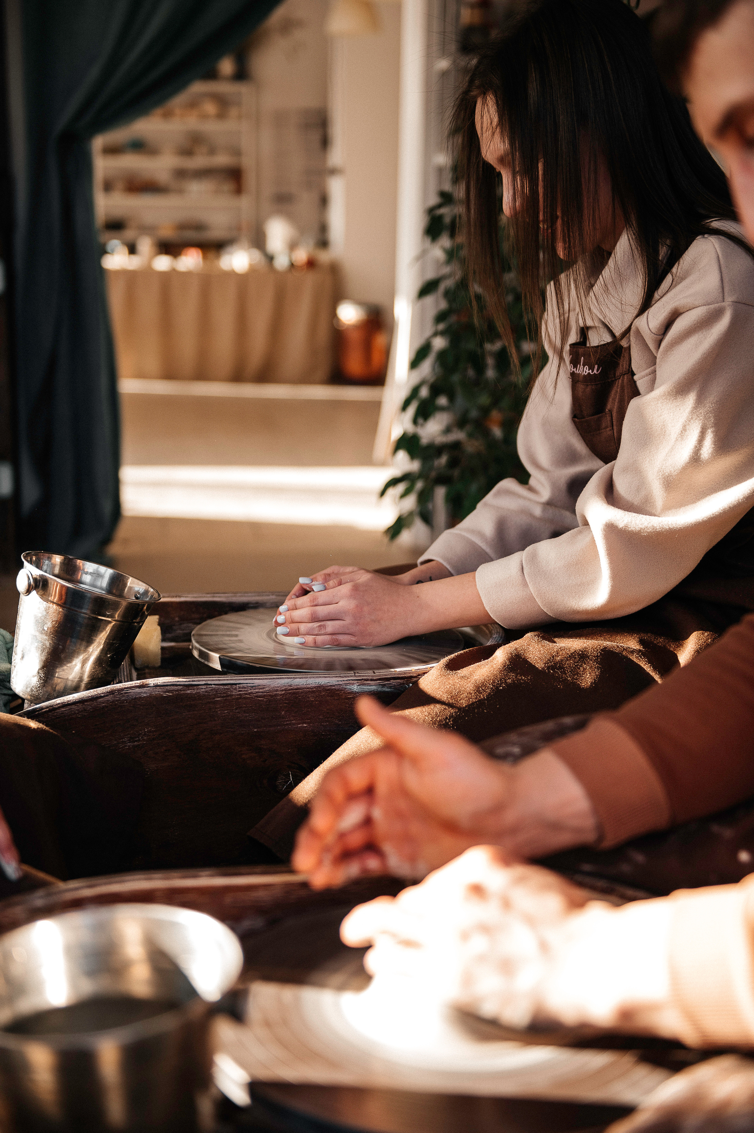 Семья Смирновых в Гончарной мастерской. Фотограф в Сургуте Светлана Гибадуллина