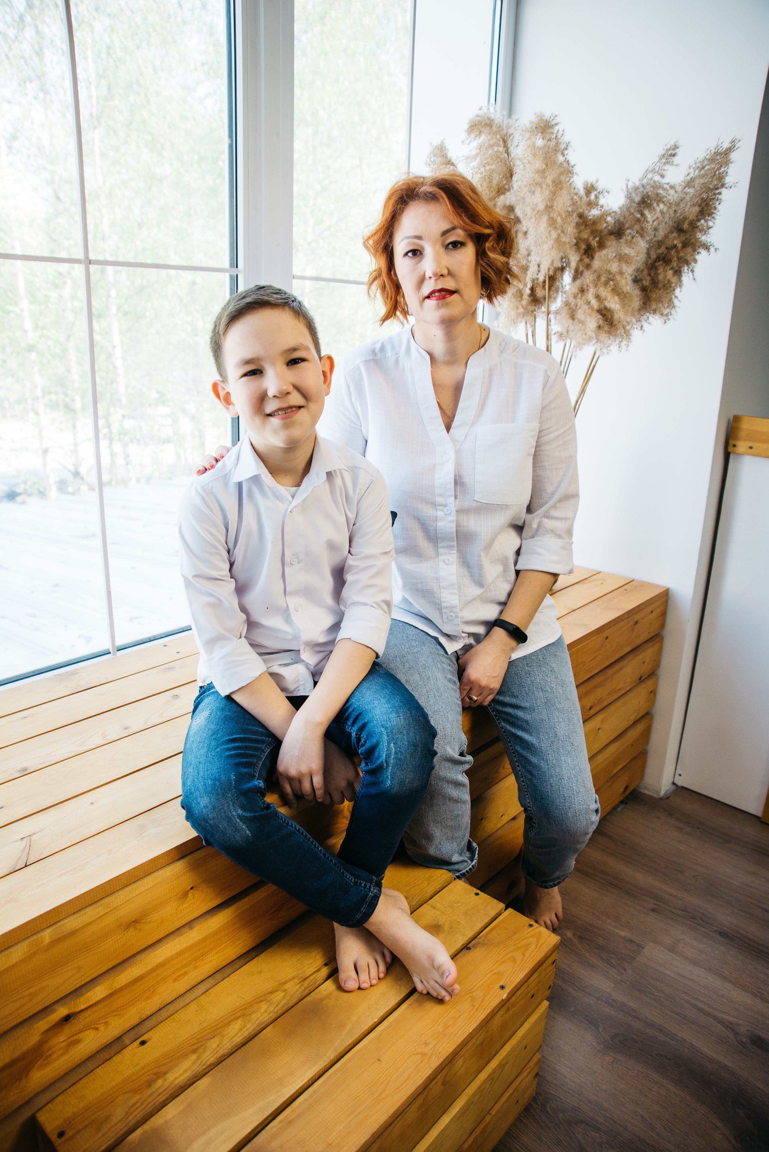 Оксана со своей семьёй. Фотограф в Сургуте Светлана Гибадуллина