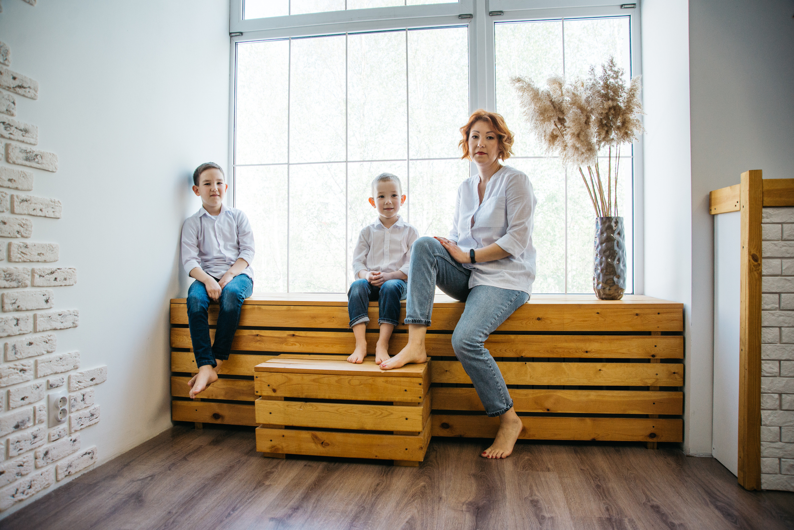 Оксана со своей семьёй. Фотограф в Сургуте Светлана Гибадуллина