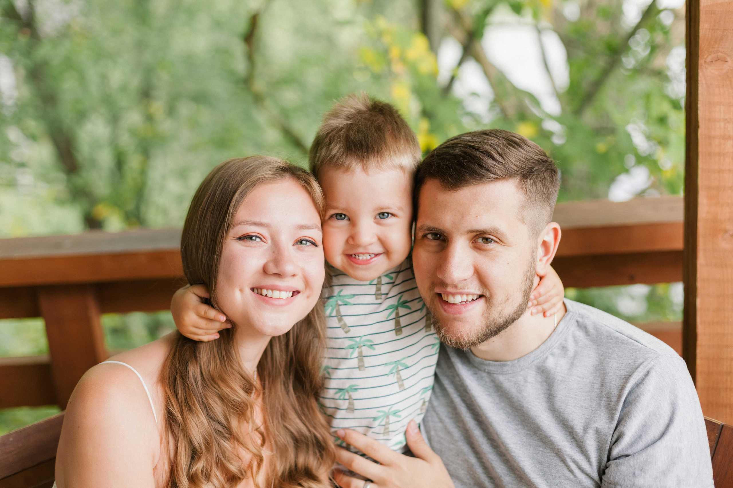 Алексей, Алена и Андрей. Свадебный и семейный фотограф в Самаре Катя Боб