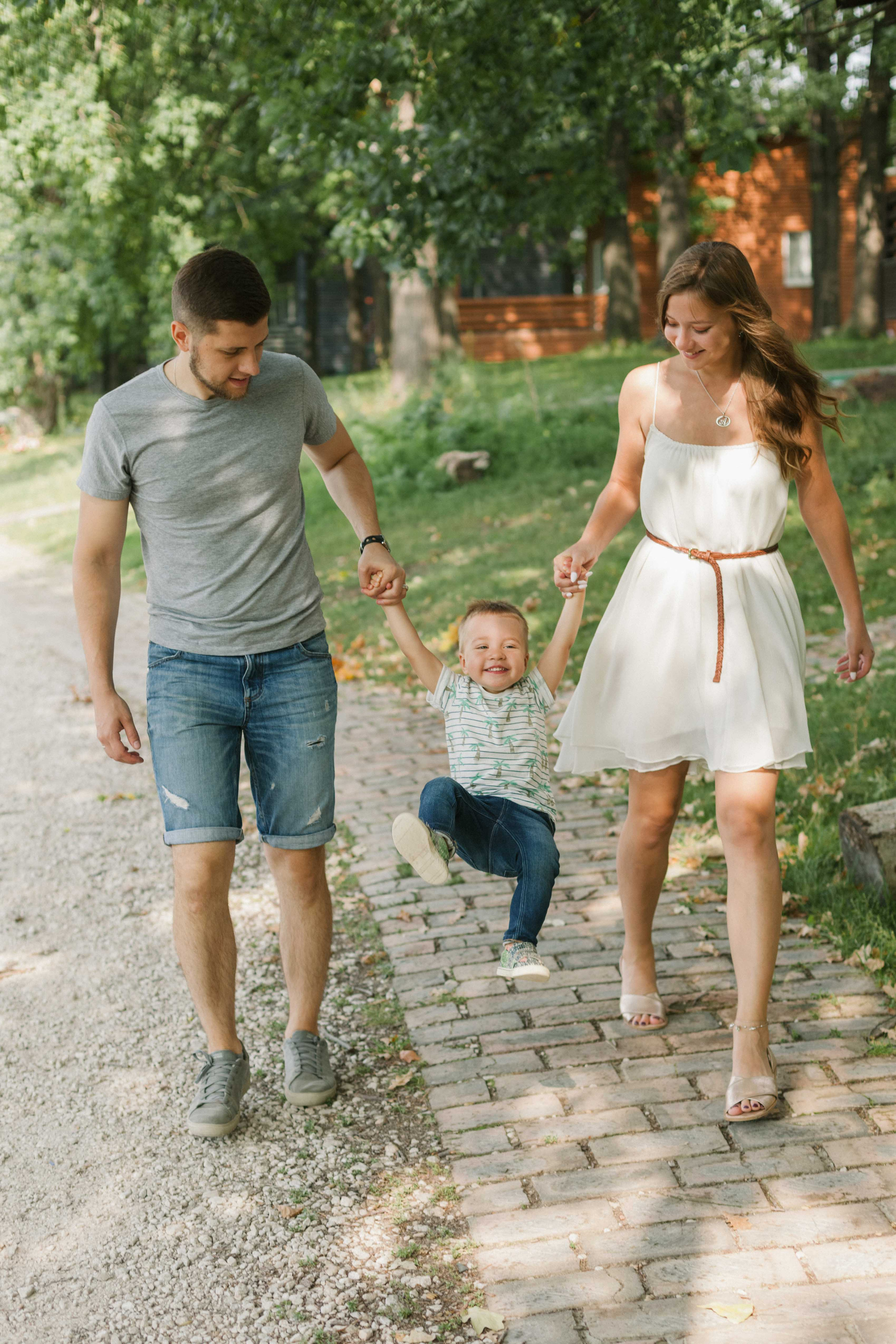 Алексей, Алена и Андрей. Свадебный и семейный фотограф в Самаре Катя Боб