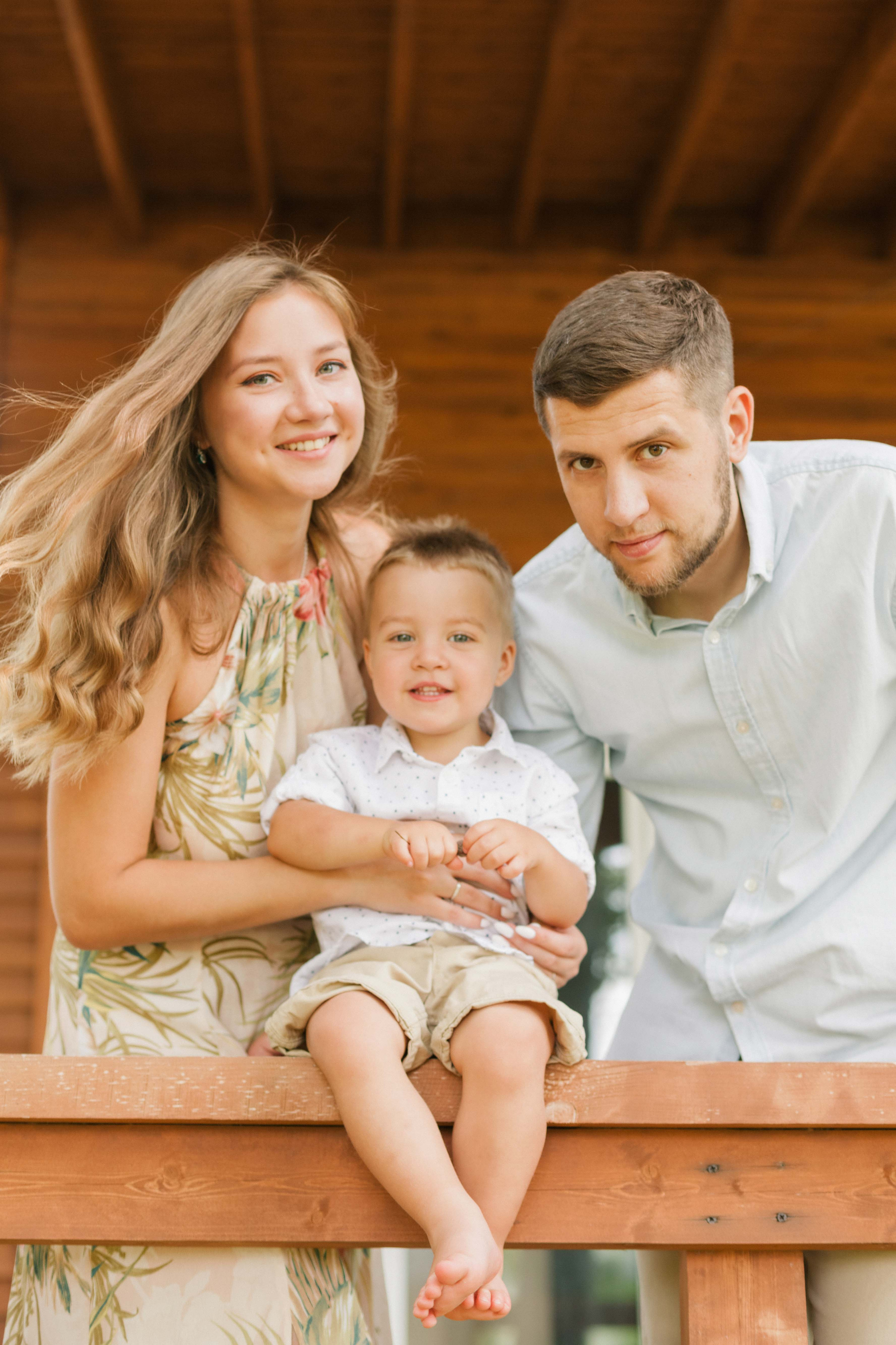 Алексей, Алена и Андрей. Свадебный и семейный фотограф в Самаре Катя Боб