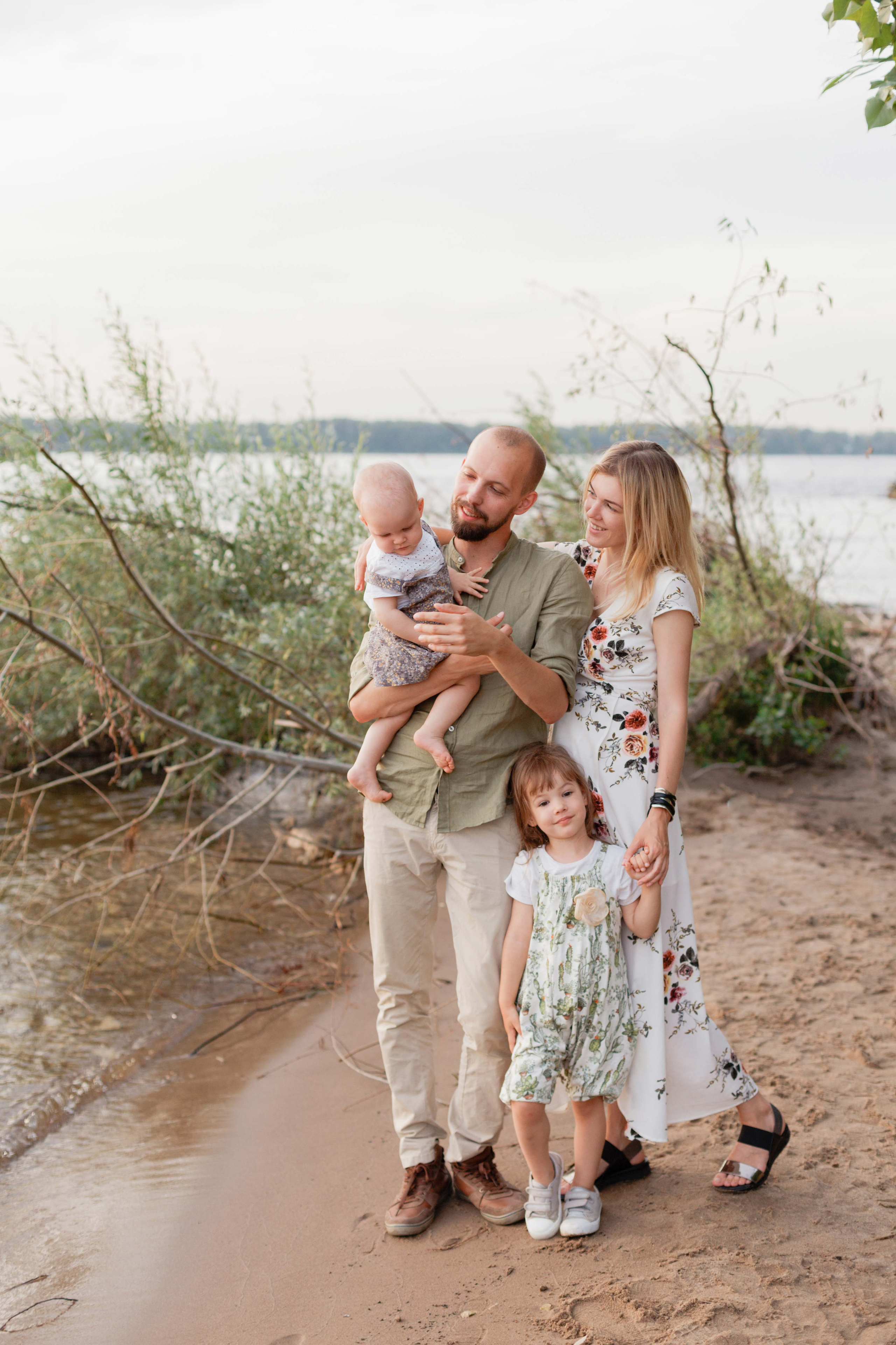 Юлия с семьей