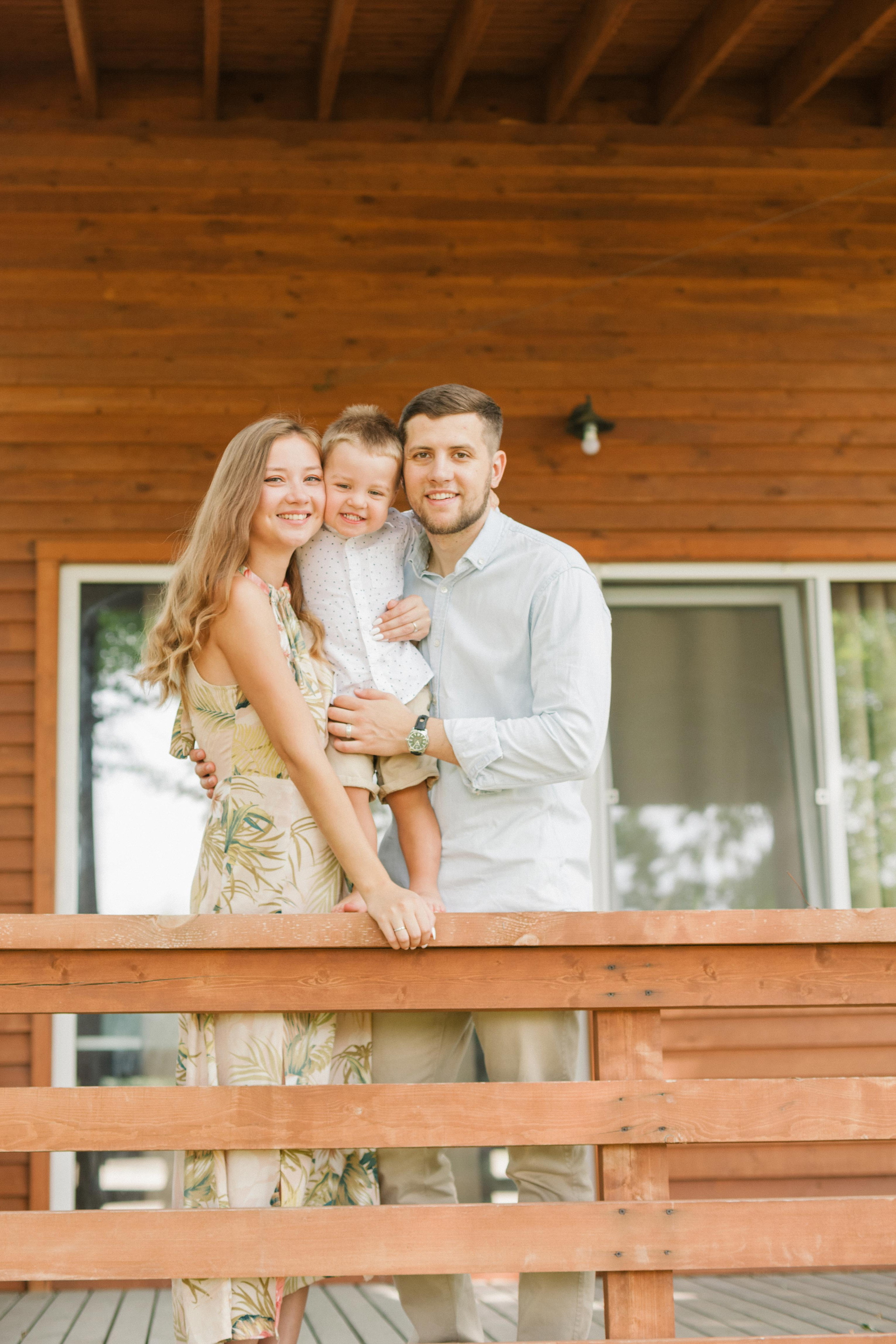 Алексей, Алена и Андрей. Свадебный и семейный фотограф в Самаре Катя Боб