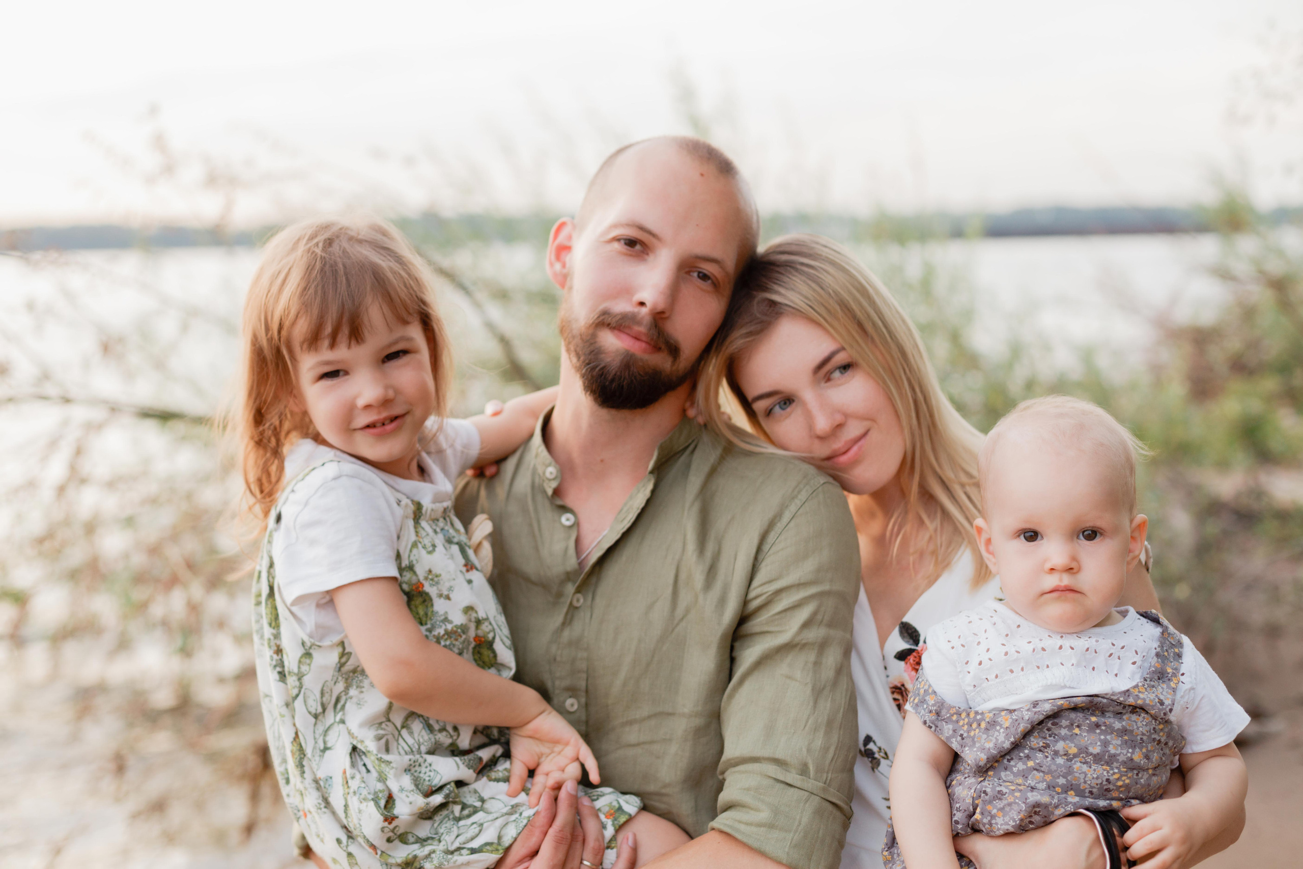 Юлия с семьей. Свадебный и семейный фотограф в Самаре Катя Боб