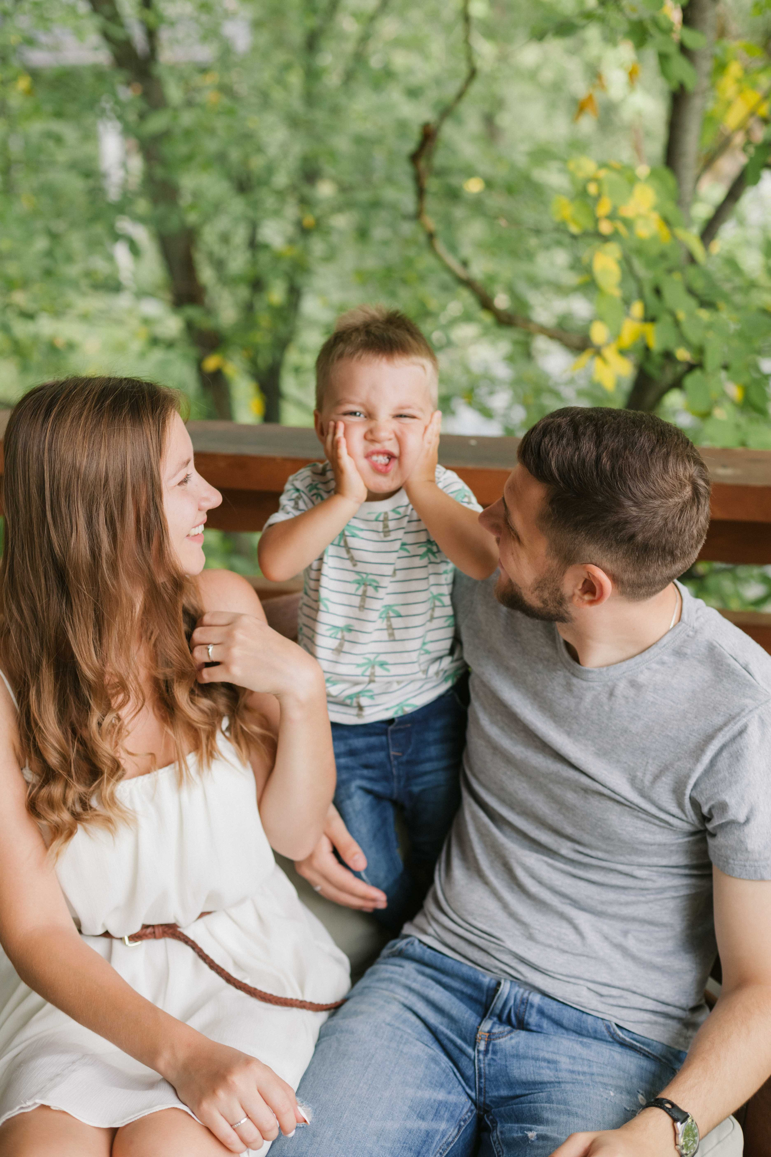 Алексей, Алена и Андрей. Свадебный и семейный фотограф в Самаре Катя Боб