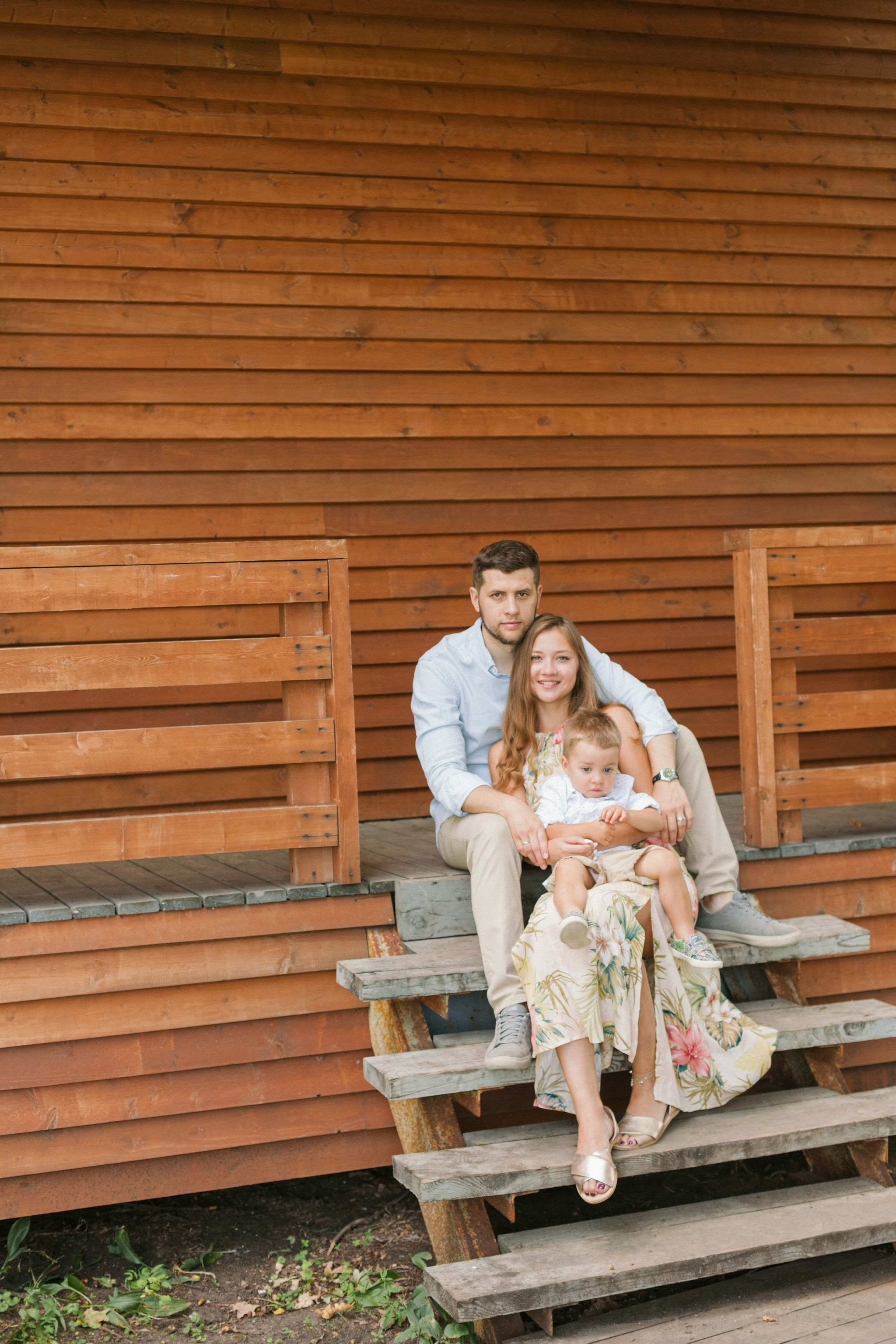 Алексей, Алена и Андрей. Свадебный и семейный фотограф в Самаре Катя Боб