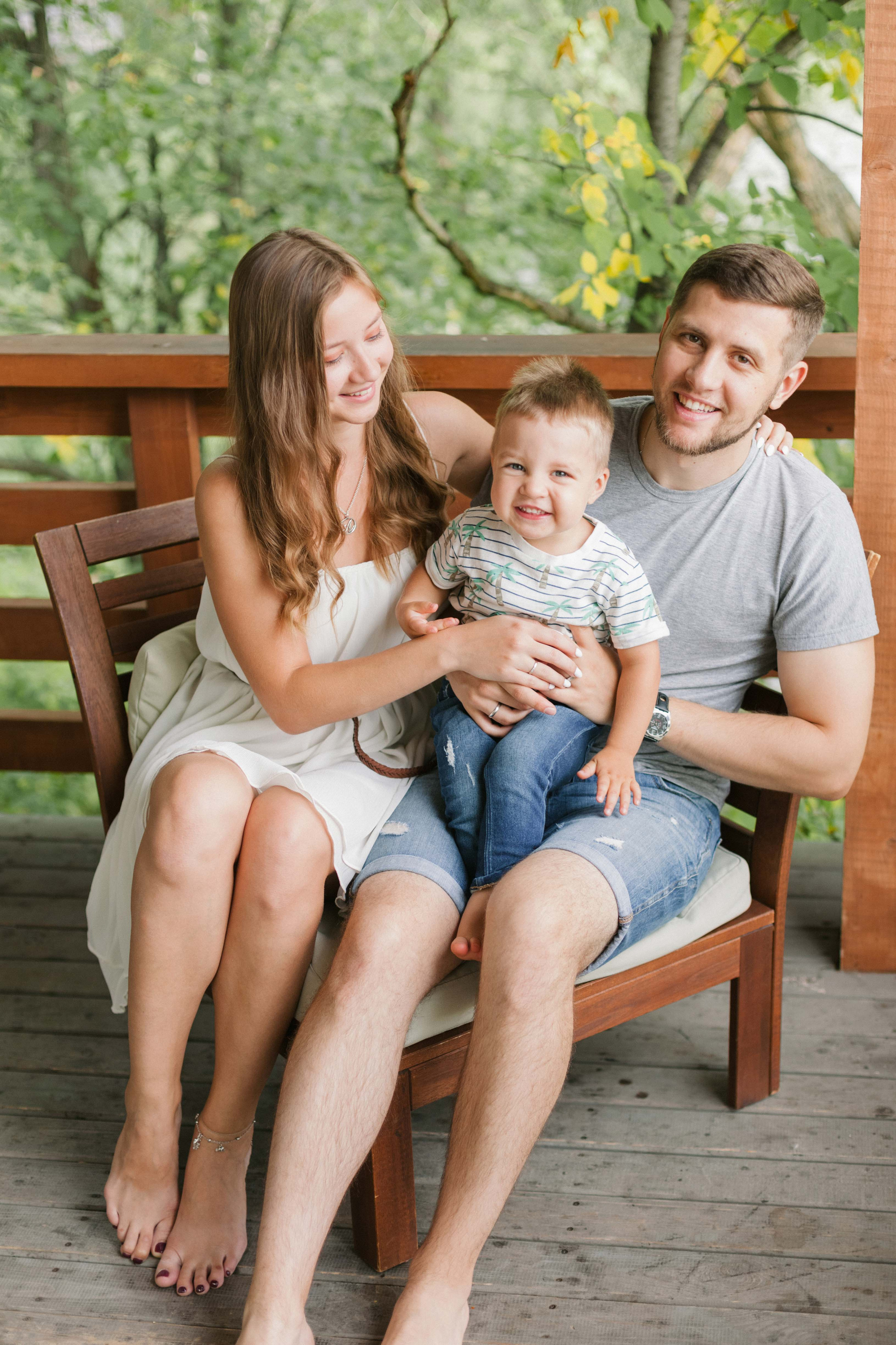 Алексей, Алена и Андрей. Свадебный и семейный фотограф в Самаре Катя Боб