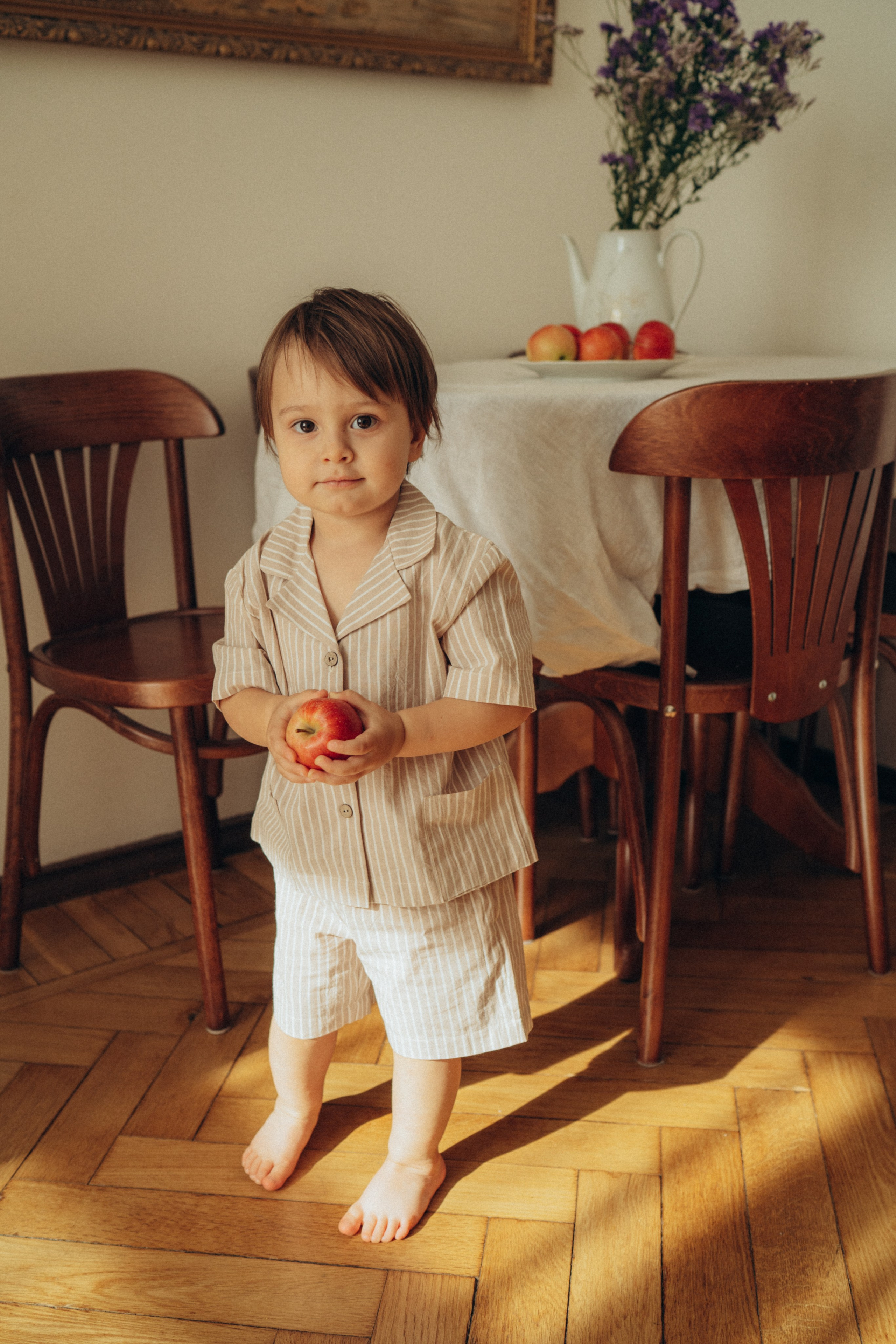 Теплым осенним днем дома. Семейный фотограф в Москве Елена Гильманова