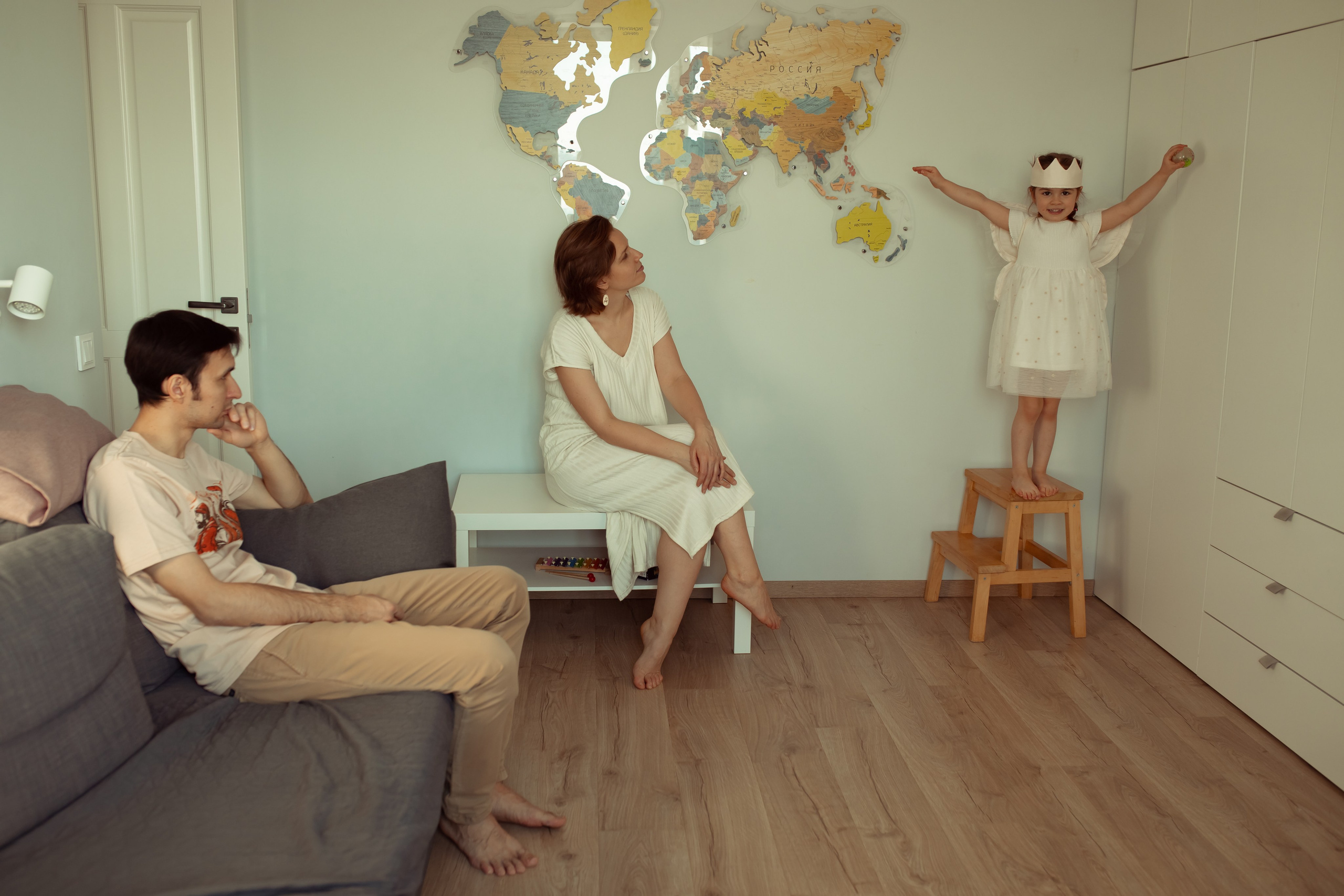 Александра, Максим, Евгений и Ксюша. Семейный и детский фотограф в Москве Дорогова Екатерина