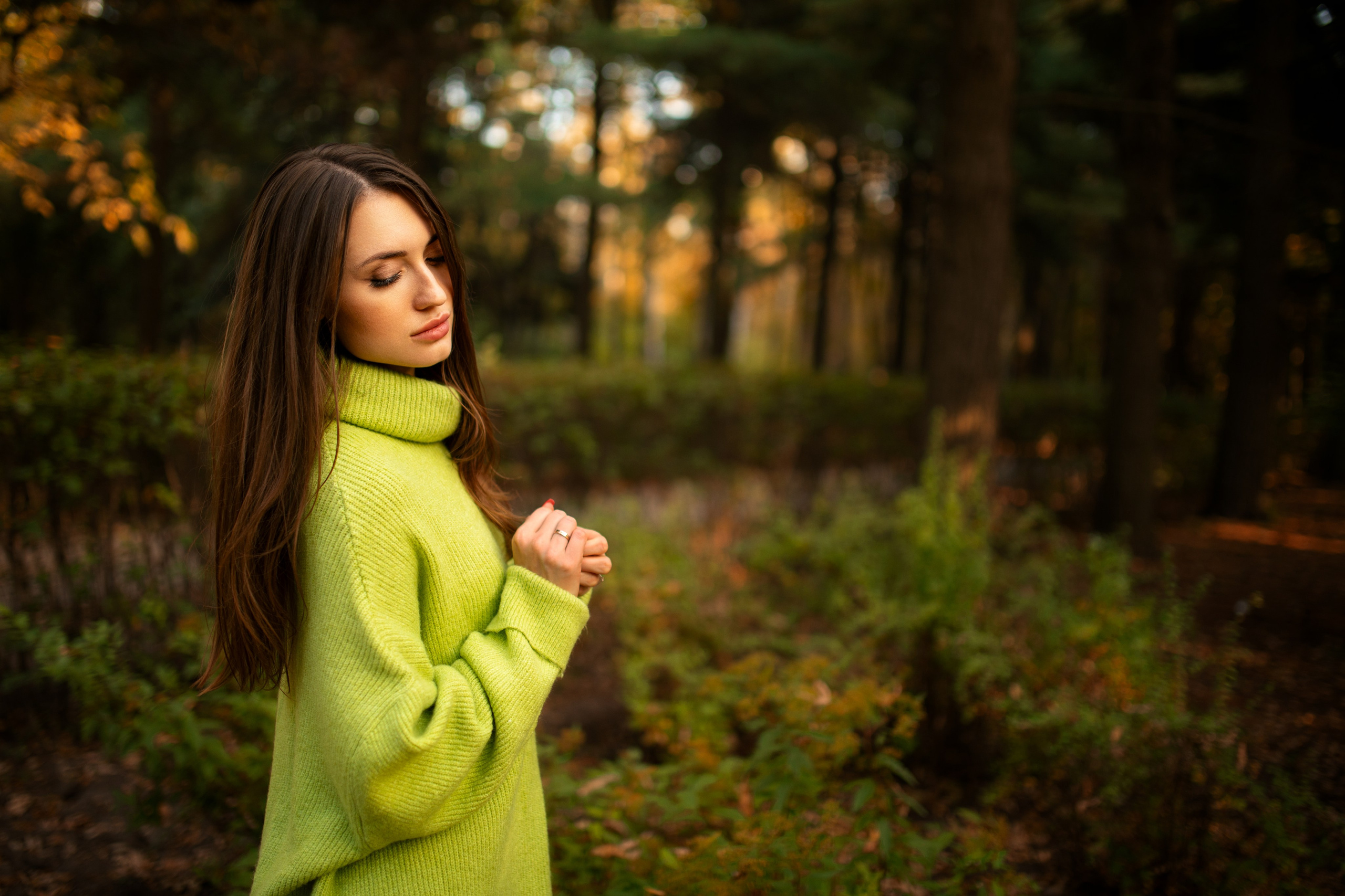 Осенняя съемка с Анастасией в парке в формате для «себя»