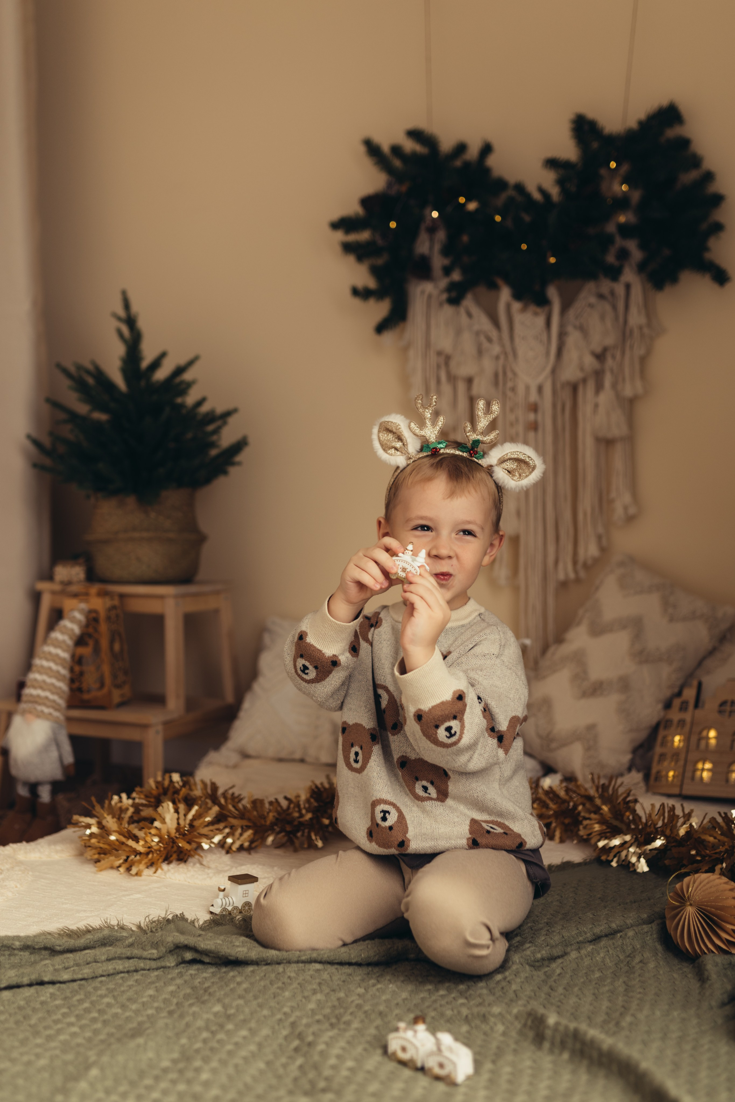 Новогодняя фотосессия. Фотограф новорожденных Серпухов, Протвино, Москва I Марина Бурмистрова