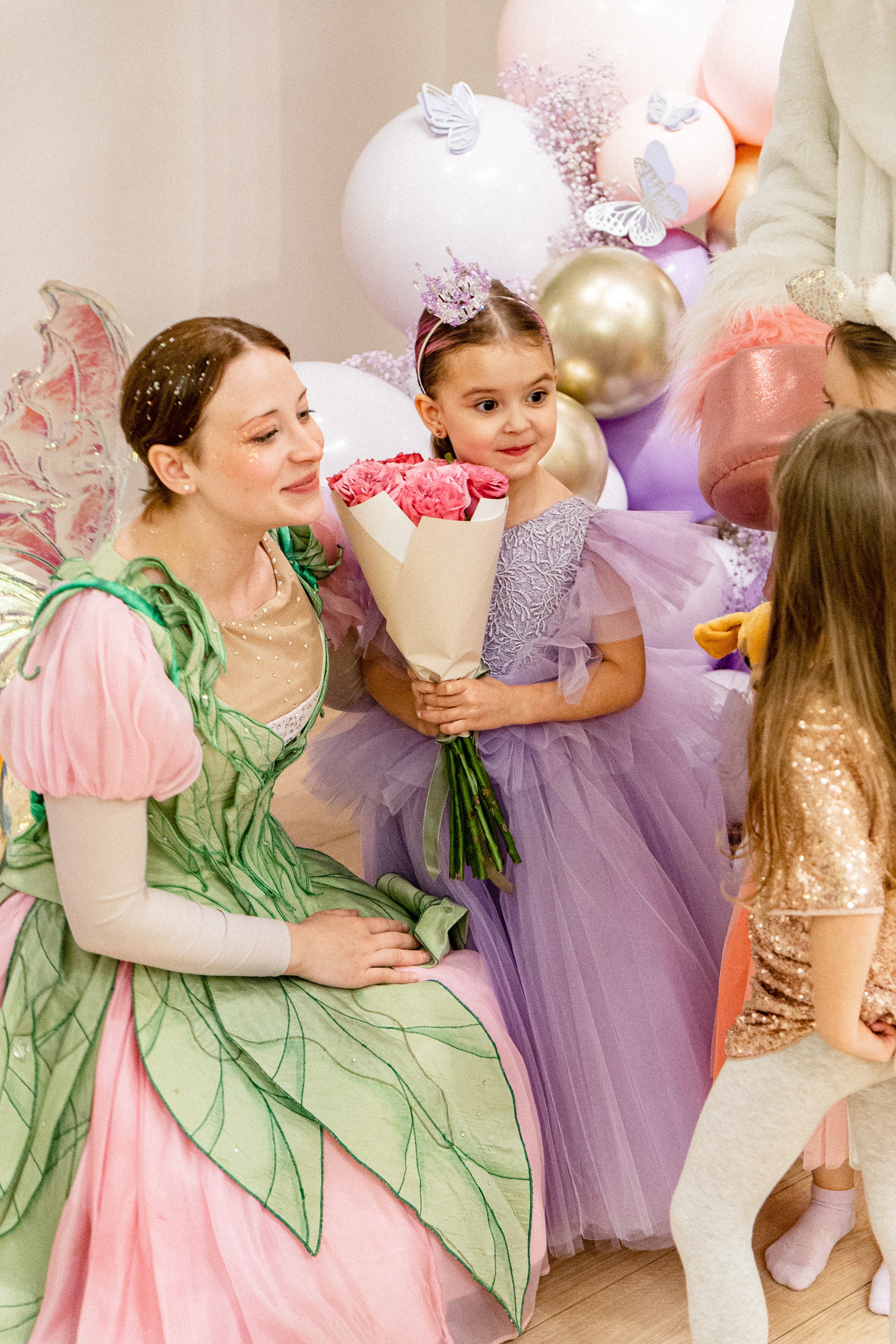 День рождения. Аня 4 года. Репортажи, уличные и студийные съёмки в Москве