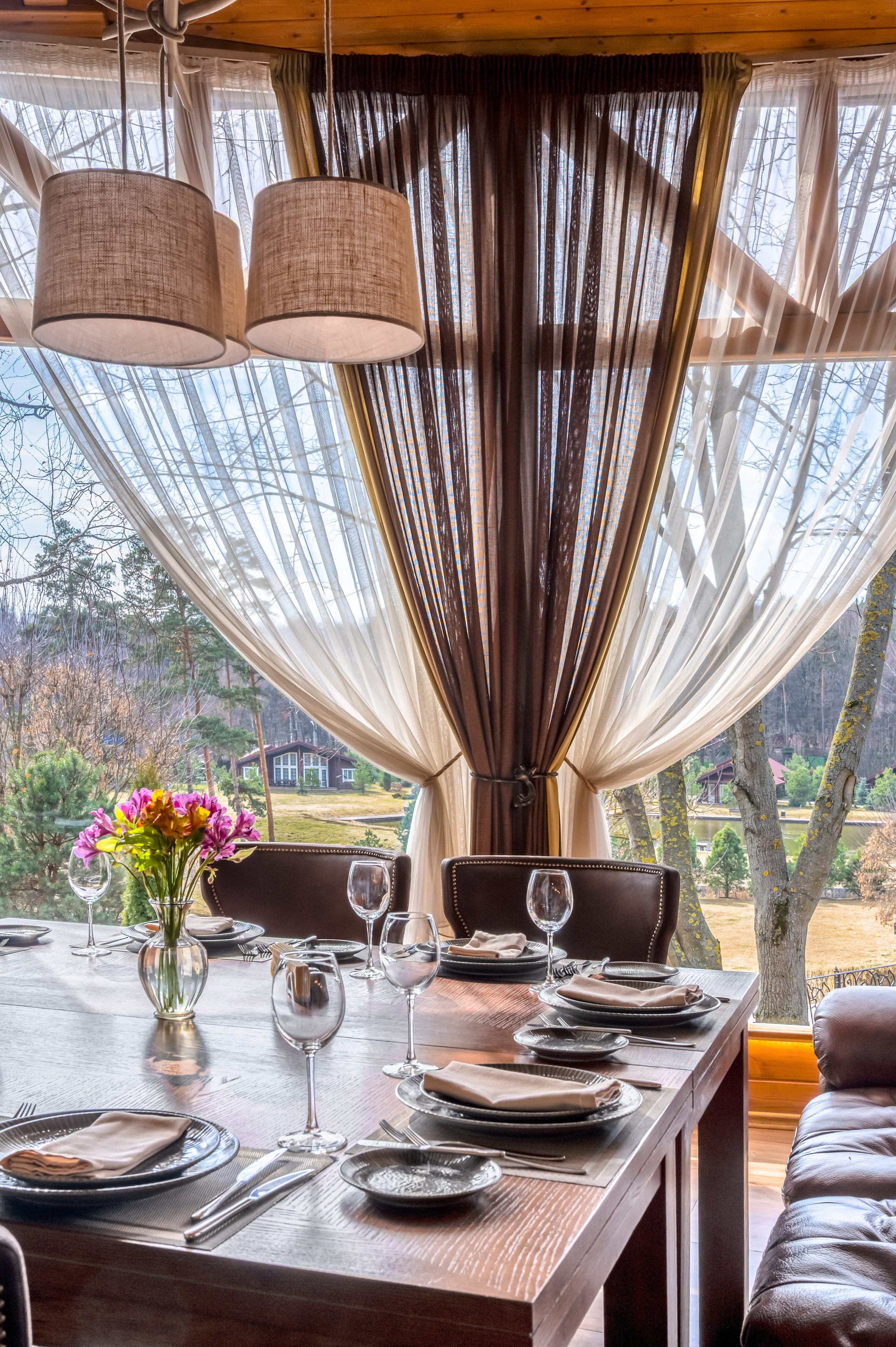 Ресторан «ЗаВидное». Интерьерный Фотограф Москва Криста FLY Труфанова