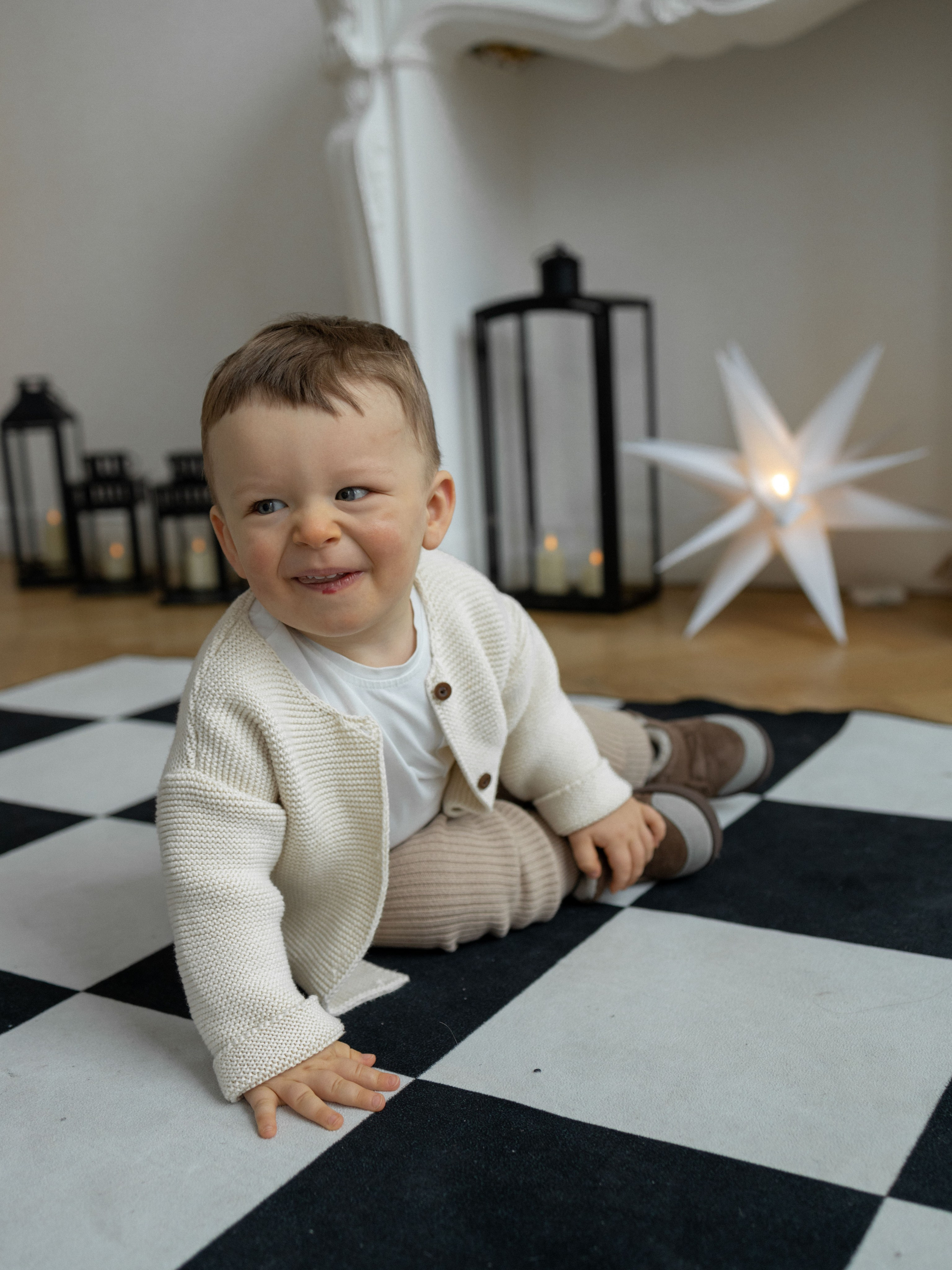 Новый год. Максим, Даша и Мирон. Фотограф Дарья Соколовская