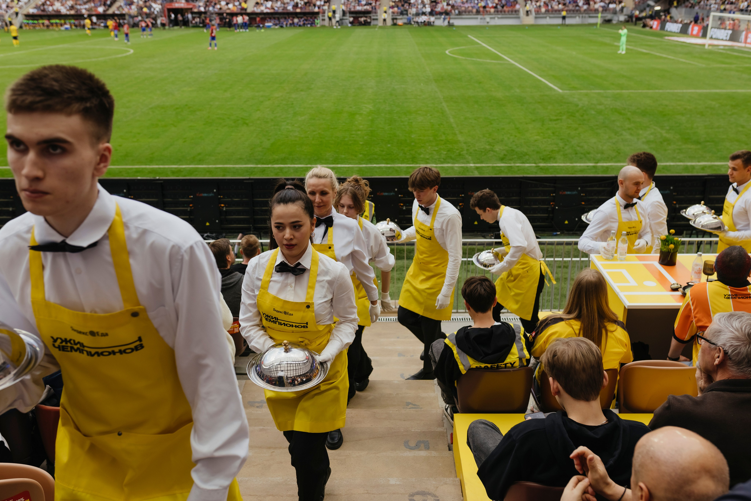 Яндекс Еда x Burger King На финале кубка России по футболу. Репортажный, event, концертный и backstage фотограф из Москвы Виталий Кривцов