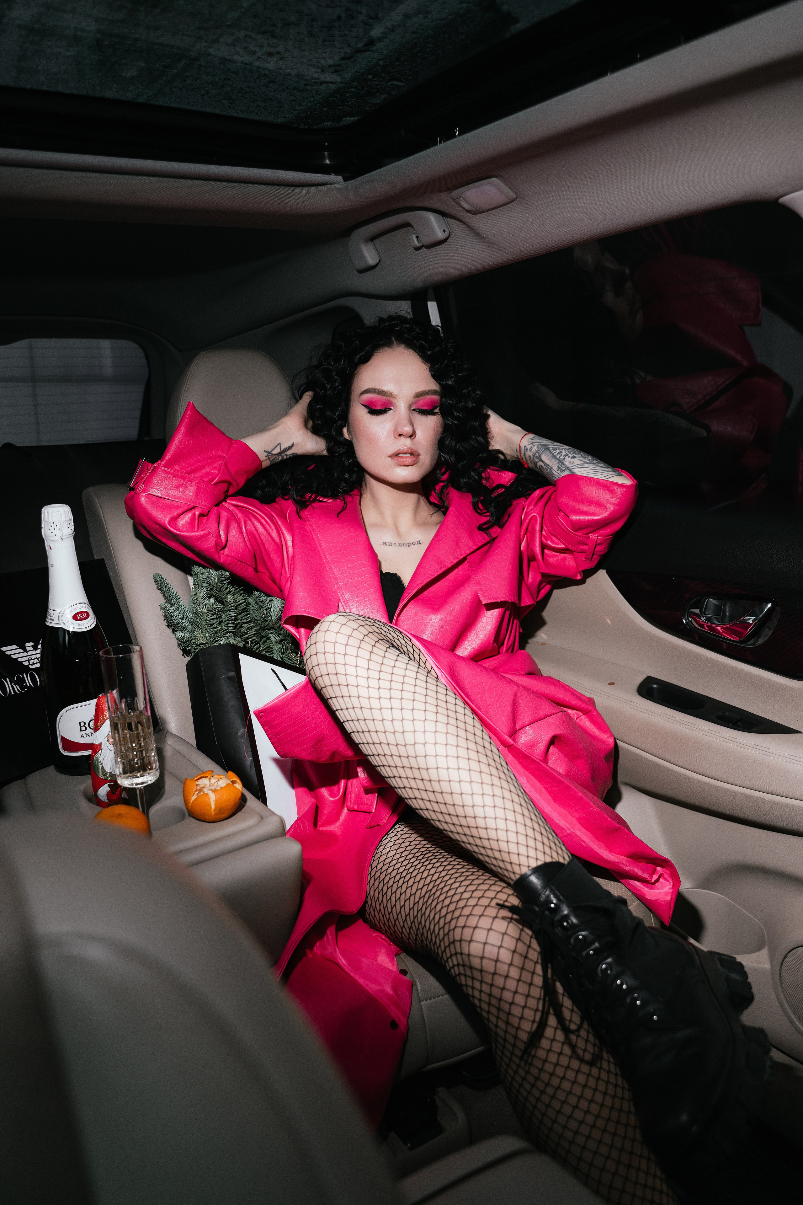 Новогодний фотодень в машине. Свадебный, семейный фотограф в Рязани Лена Брант