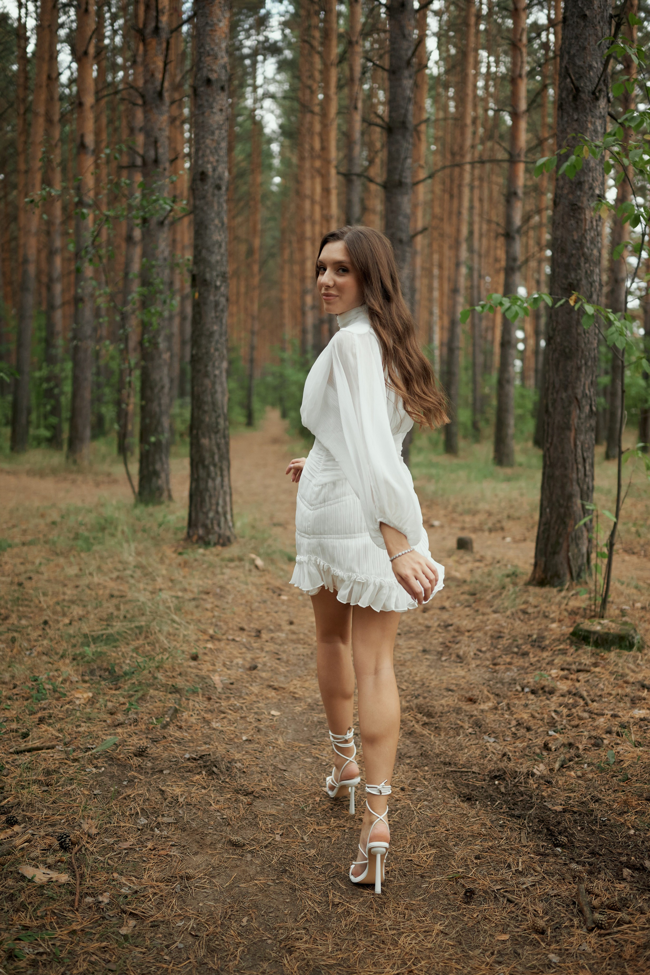 Сосновый лес. Свадебный фотограф Александр Браво