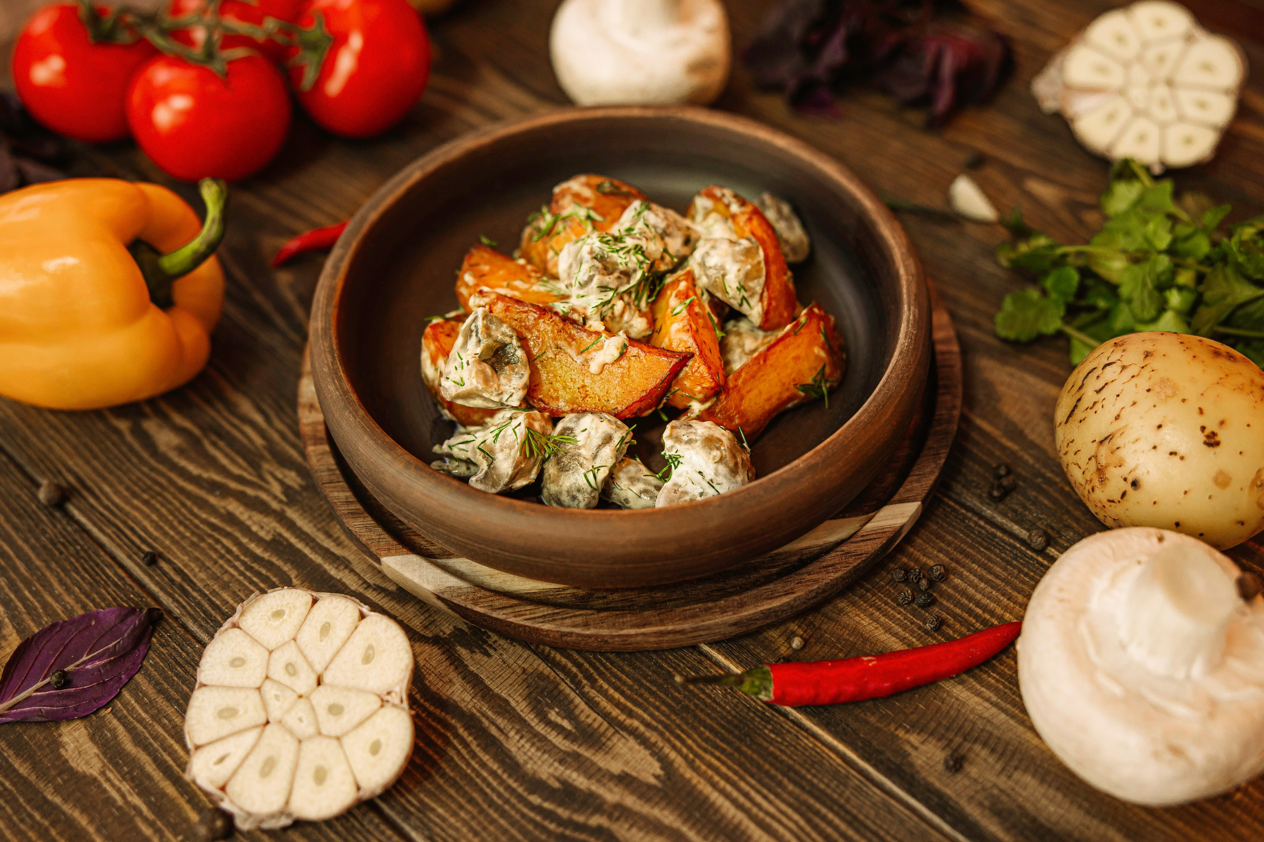 Фотограф Анна Крылова — рекламная съемка еды для ресторана