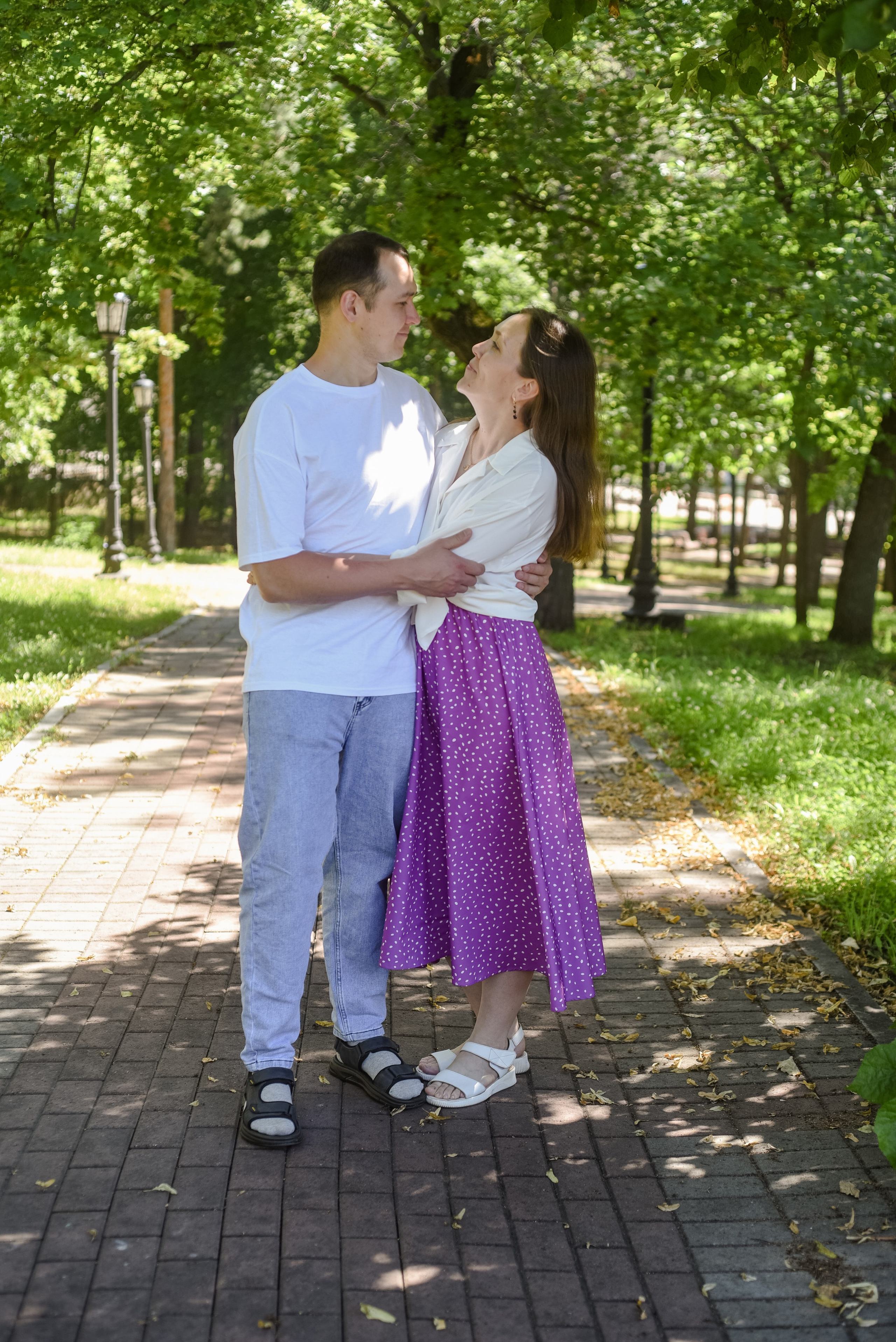 Семейная съемка в парке. Семейный и свадебный фотограф в г. Уфа Динара