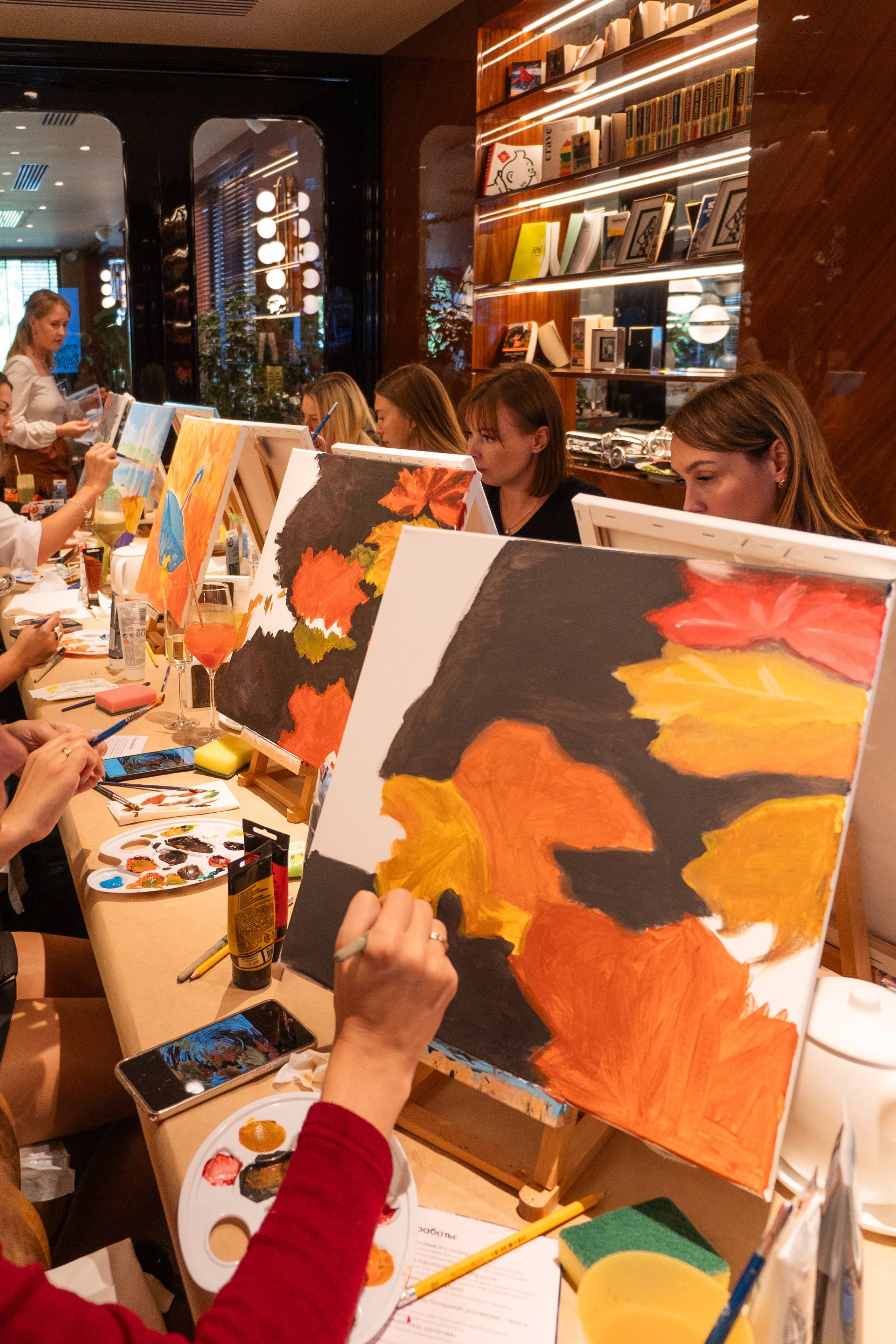 Корпоратив Teach Me Art 3. Портретный фотограф в Москве и Санкт-Петербурге Арина Чех