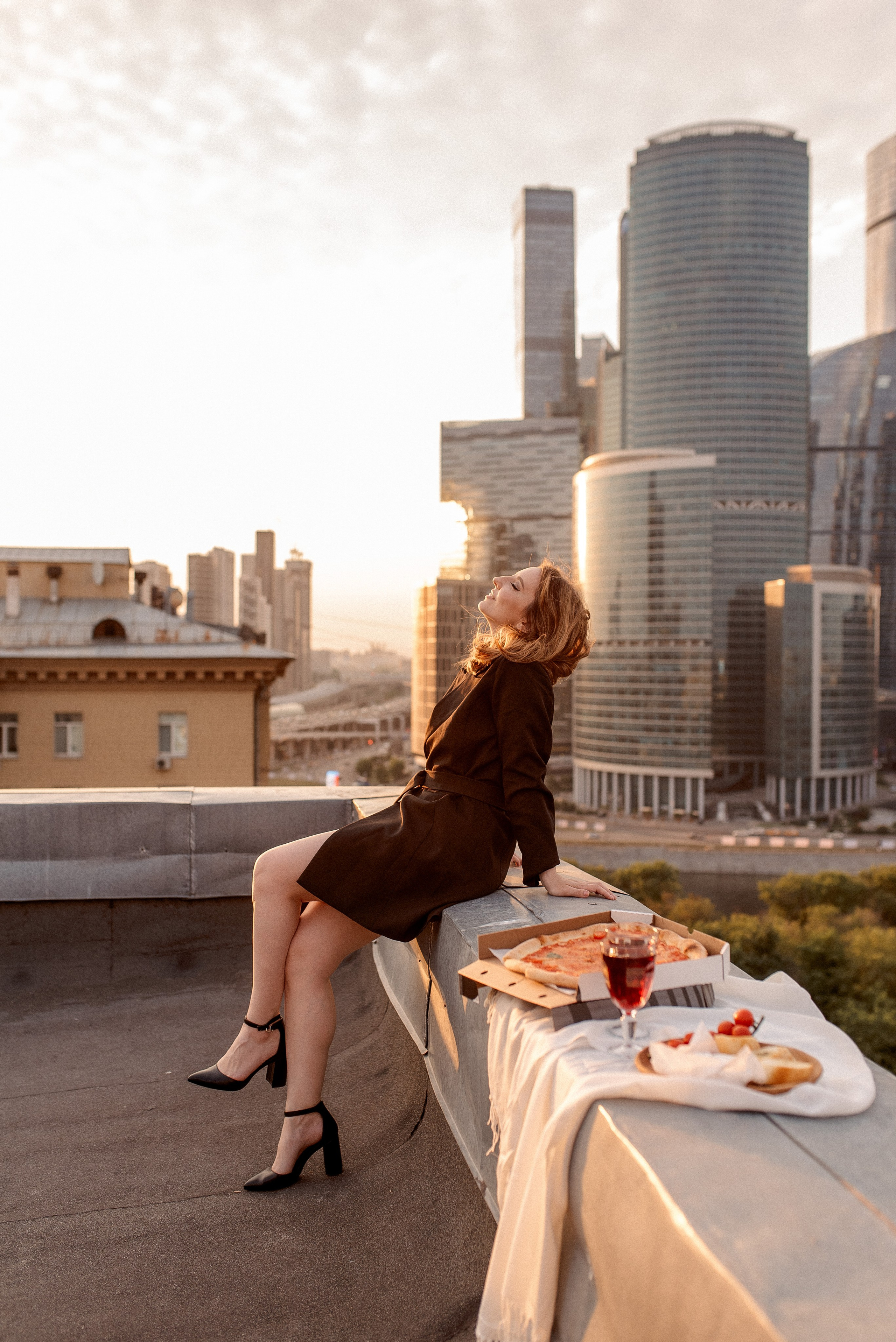 Женя. Съемка на крыше. Семейный фотограф в Москве Екатерина Север