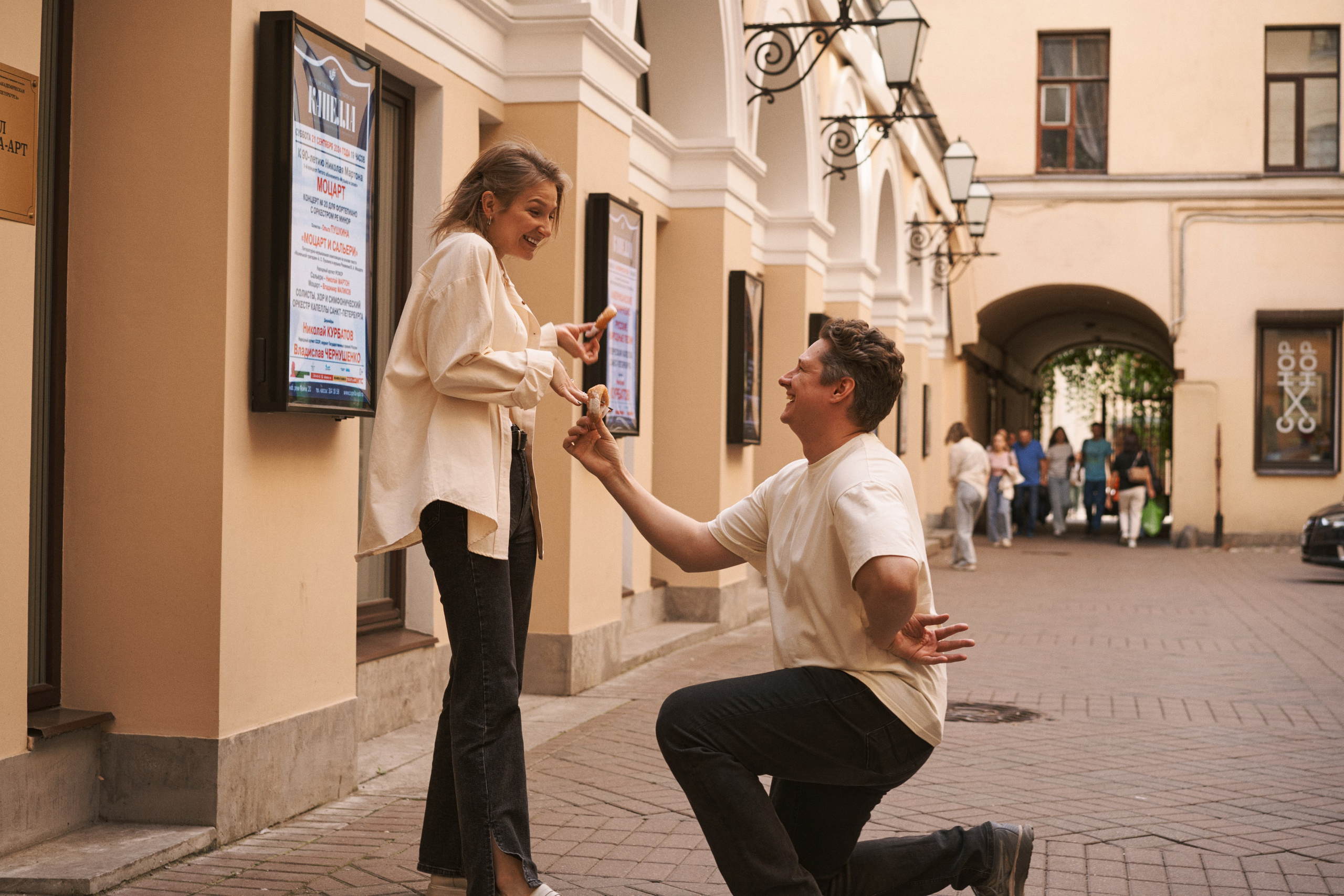 Love story на улицах Петербурга. Фотограф / Санкт-Петербург / Галина Никонова