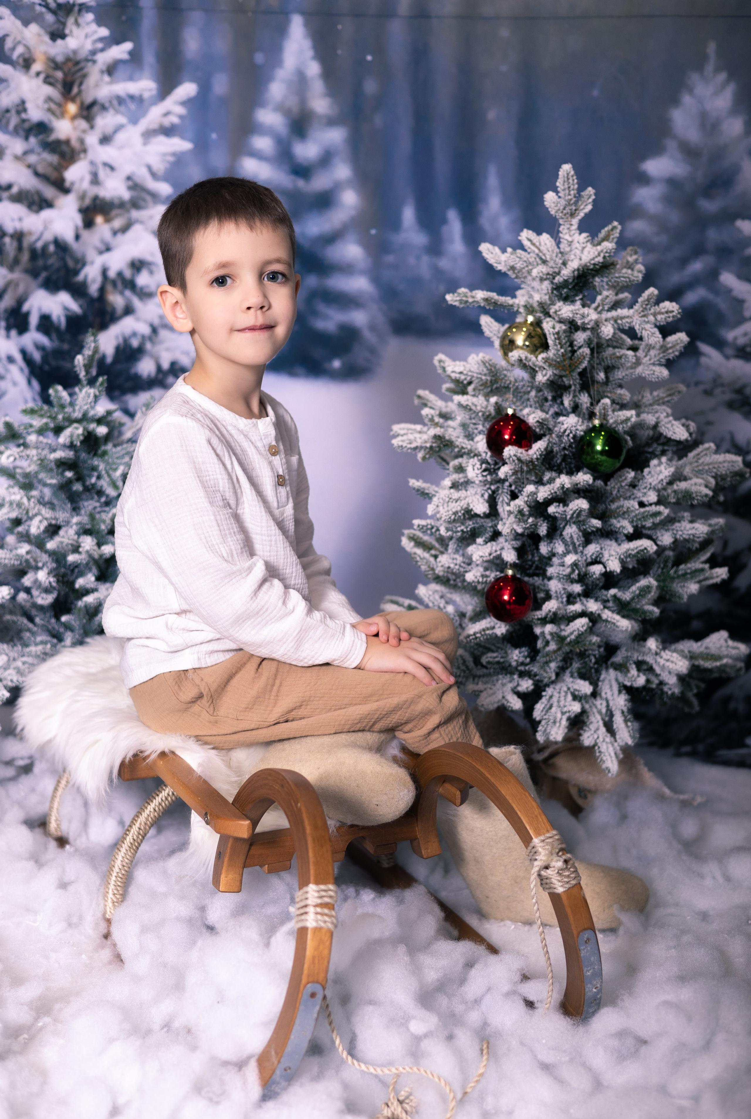 Зимний лес. Детский фотограф г. Казань — Анастасия Фурман