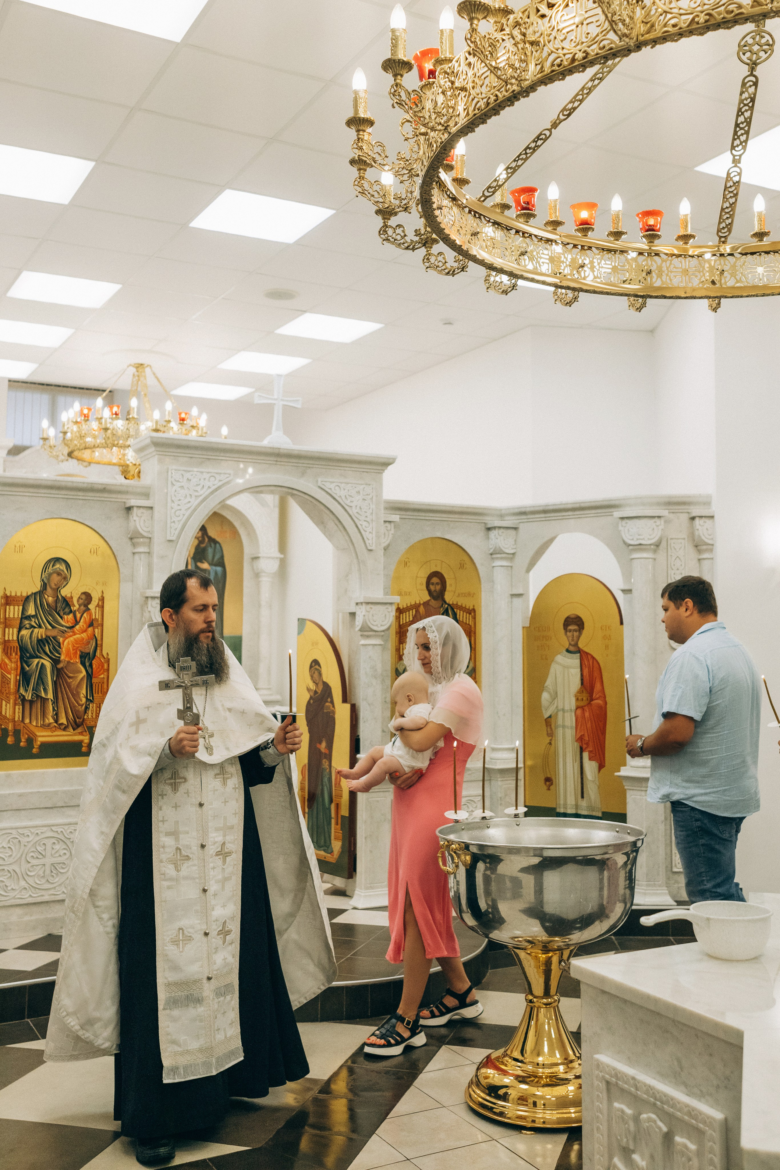 Крещение Веры. Семейный фотограф и детский фотограф в Волгограде Алеся Бутакова — дет