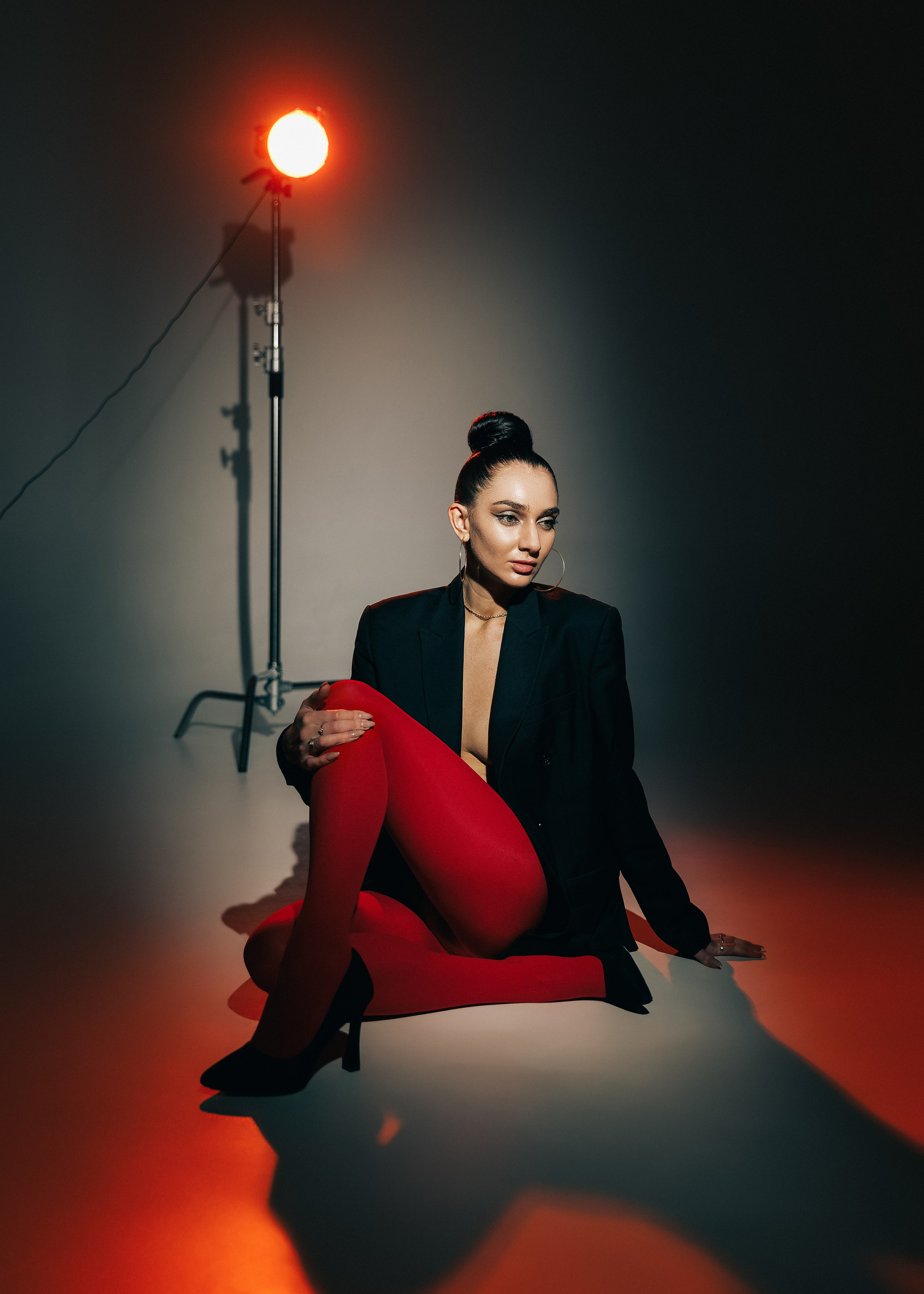 Ксения — фэшн фотосессия в студии. Свадебный и портретный фотограф в Санкт-Петербурге Анна Демьянова