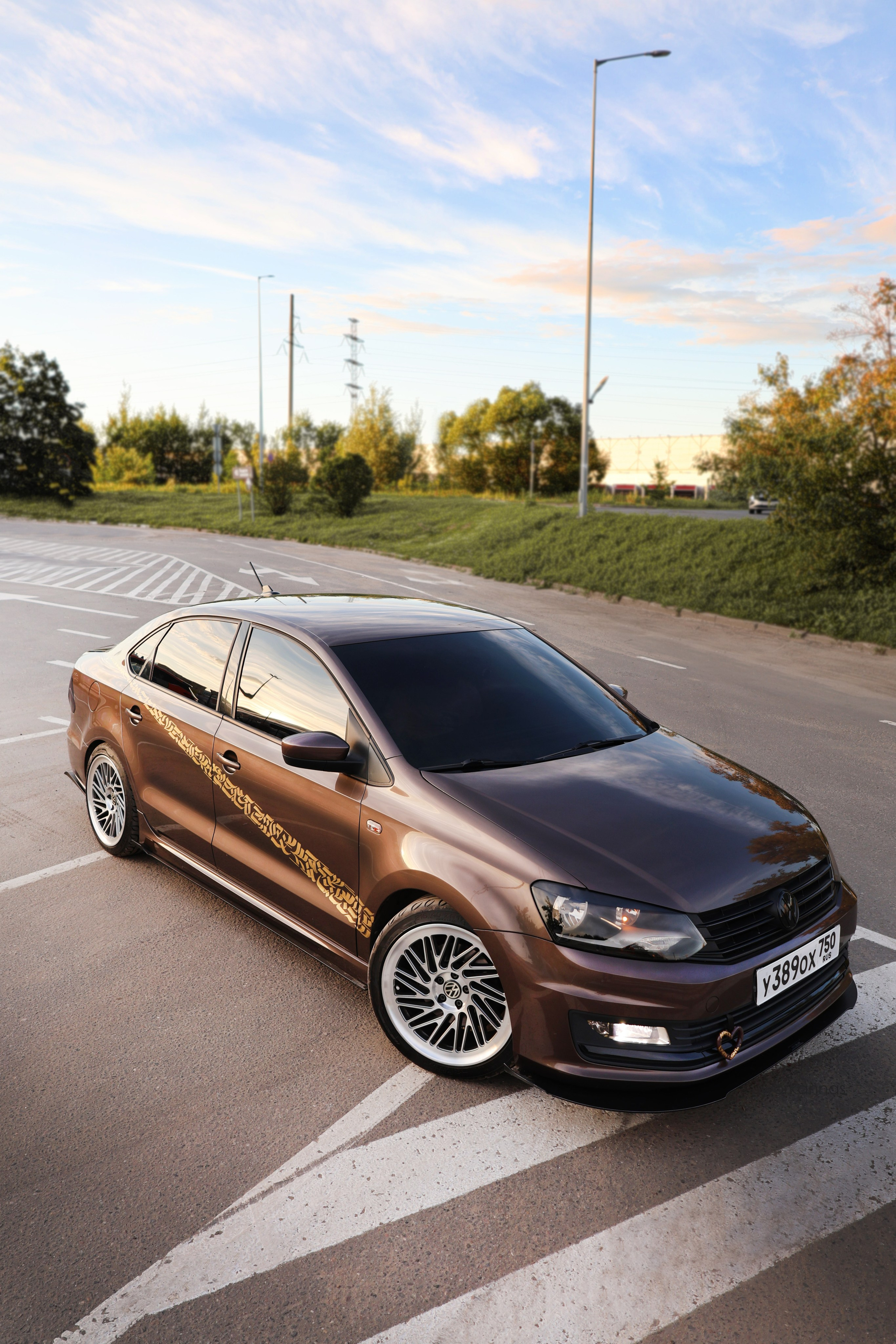 VW Polo — Chocolate. Фотограф Анна Гаврилова