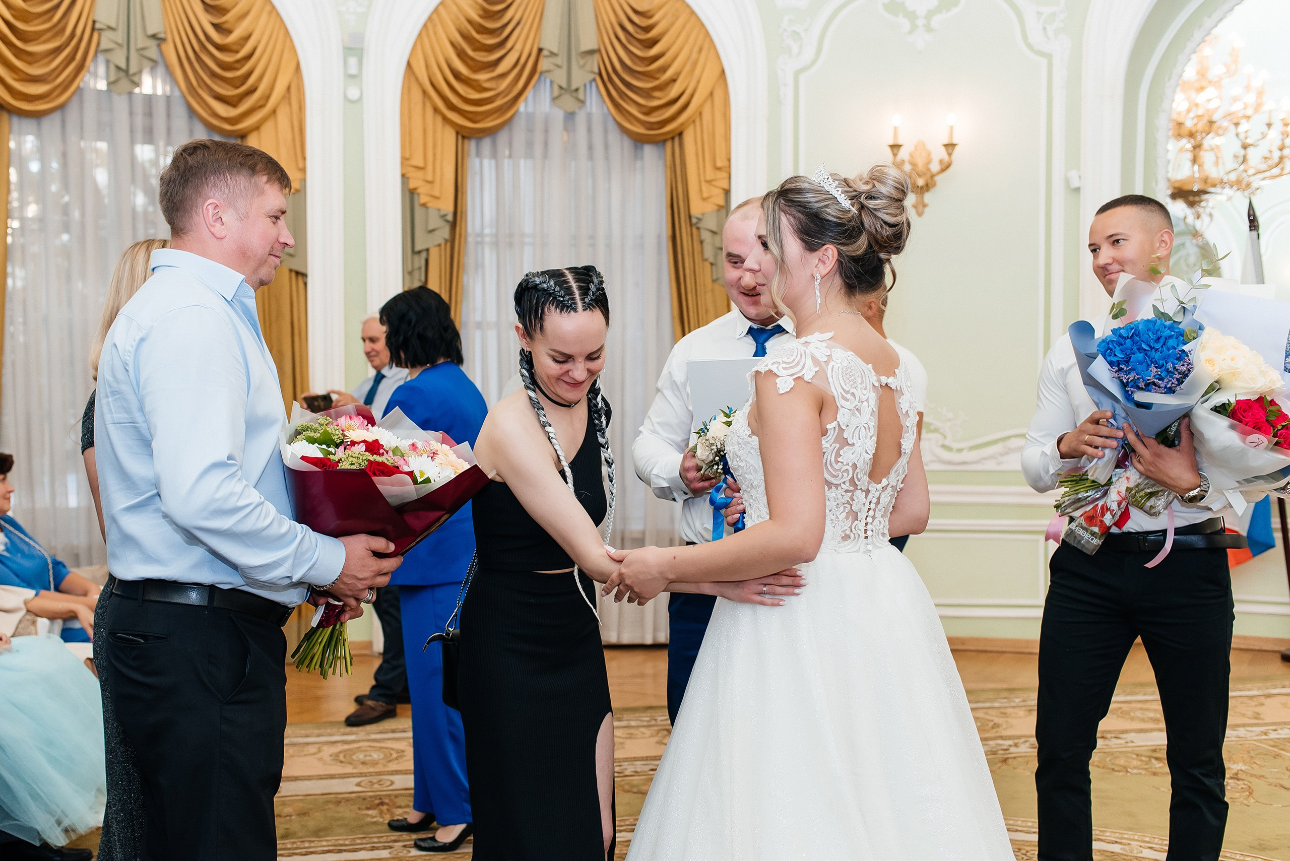 Лена и Дима. Летняя свадьба осенью. Семейный и Свадебный фотограф. Санкт-Петербург. Пушкин