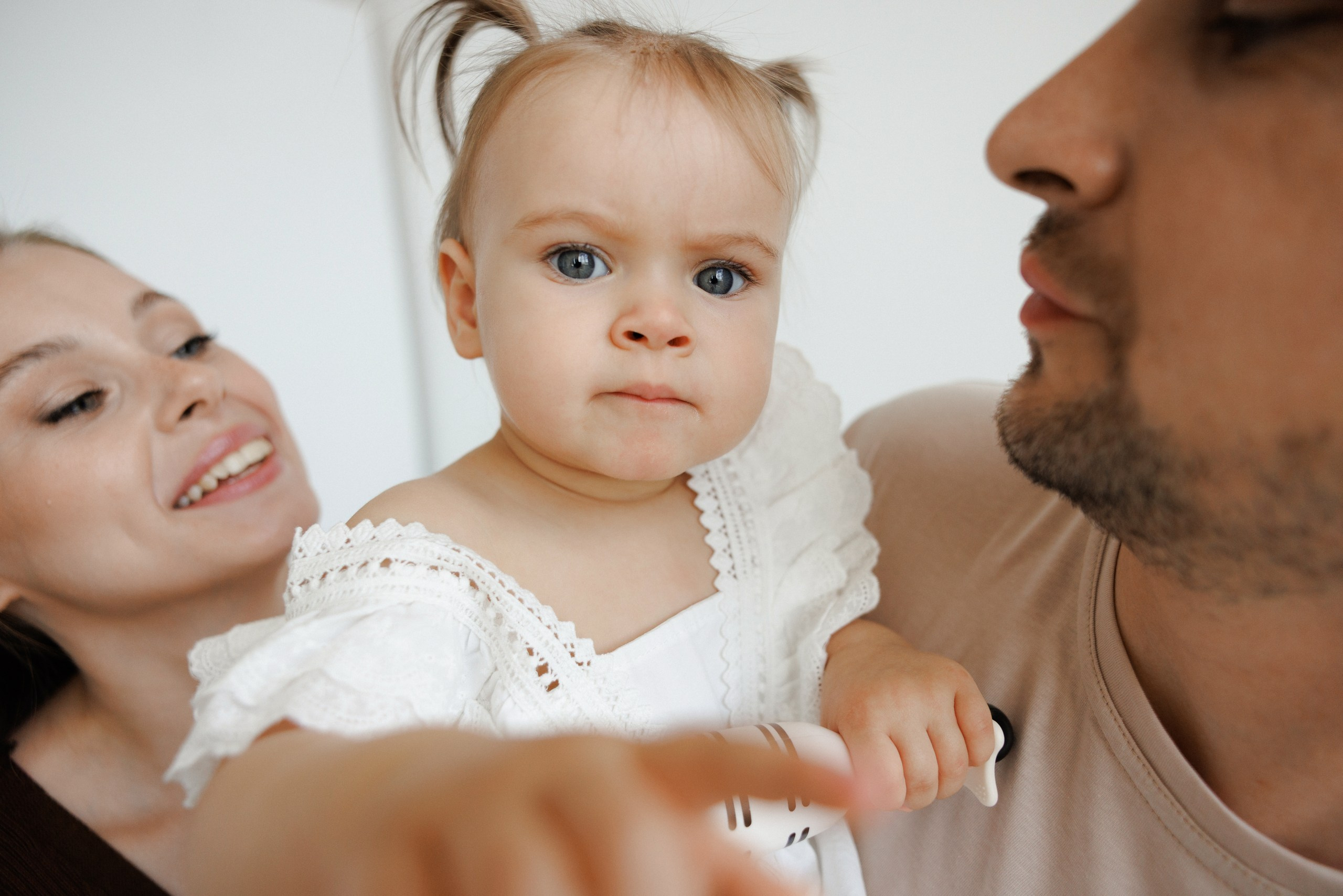 Годик в студии. Свадебный и семейный фотограф в Твери, Москве, Санкт-Петербурге