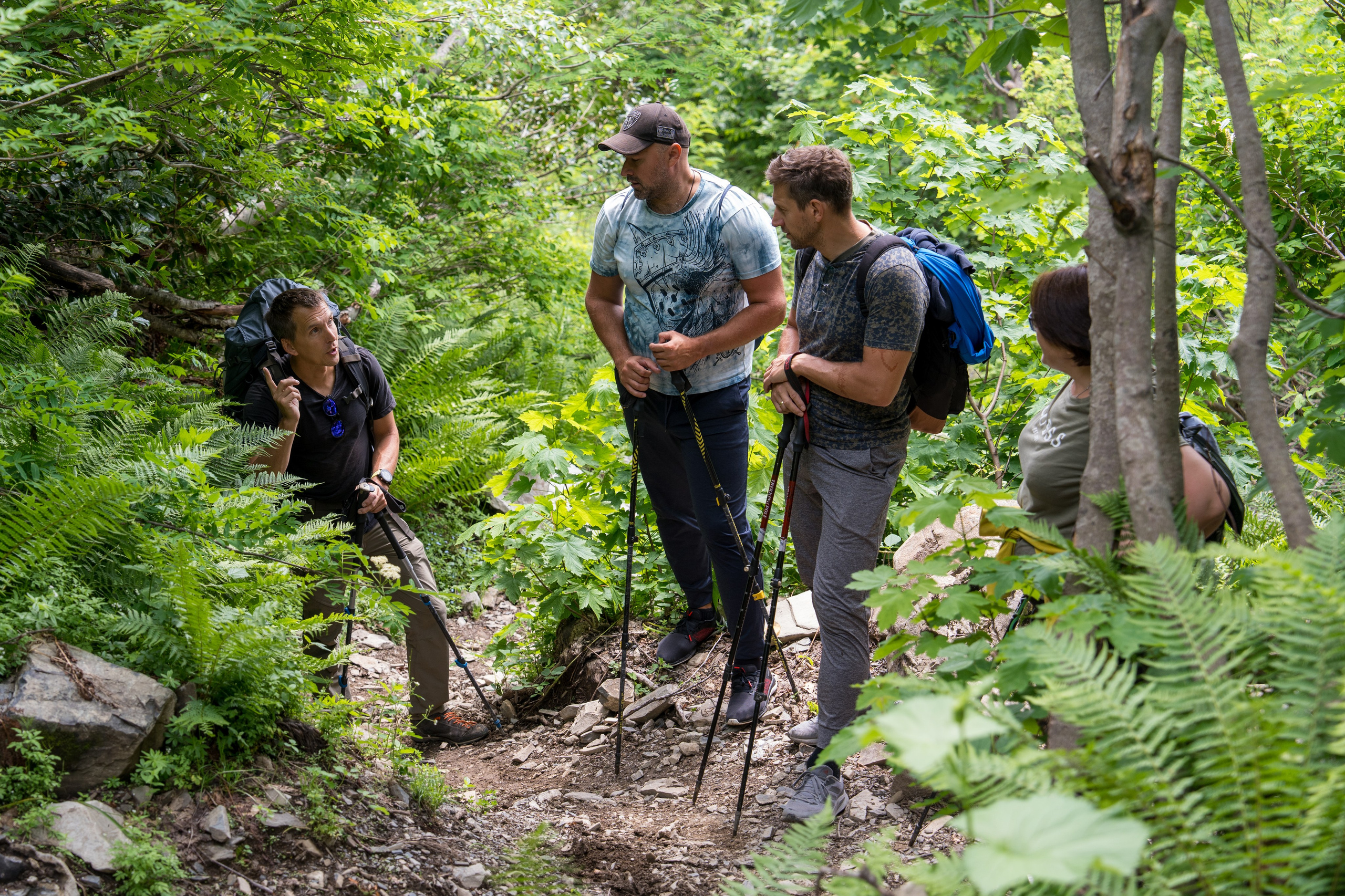 MICE мероприятие для компании «Доставка морем»: хайкинг к Ачипсинским водопадам. Репортажный фотограф в Красной Поляне и Сочи Павлюченко Екатерина