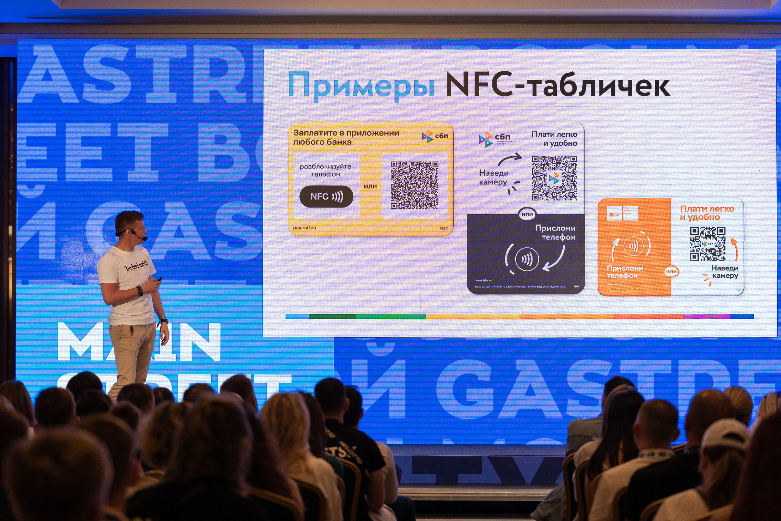 Фотоотчет партнерской интеграции СБП на Gastreet 2023. Репортажный фотограф в Красной Поляне и Сочи Павлюченко Екатерина