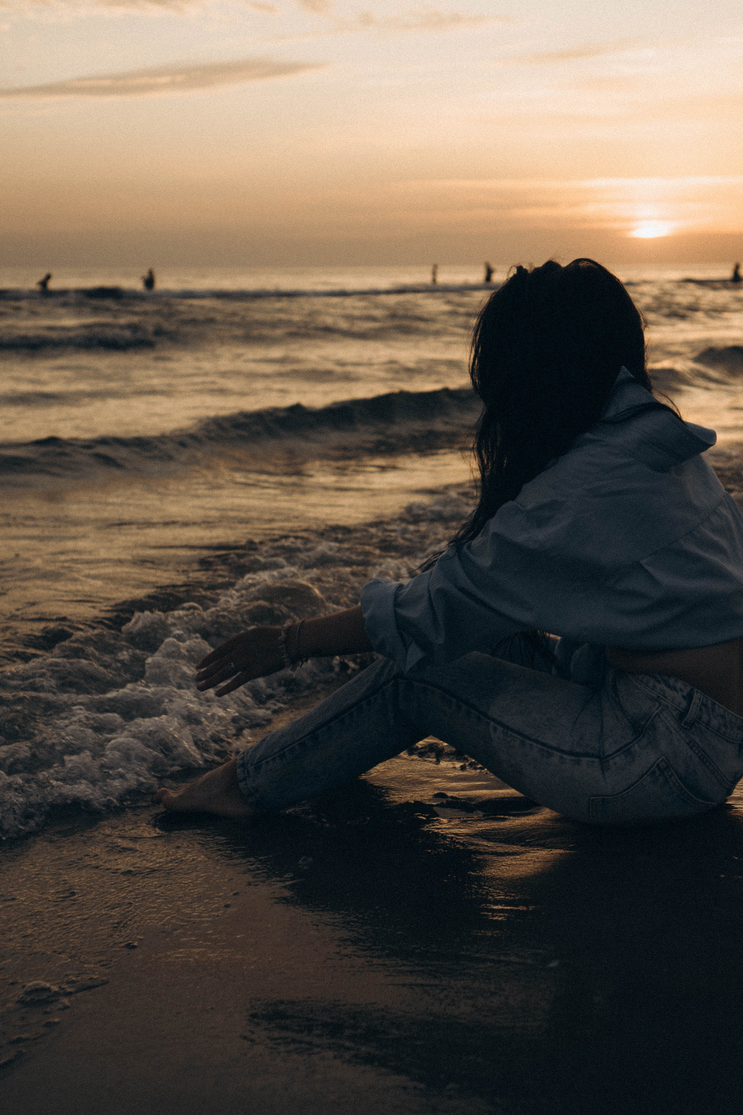 Июльский вечер на берегу черного моря. Профессиональный фотограф, Санкт-Петербург — Виктория Богомолова