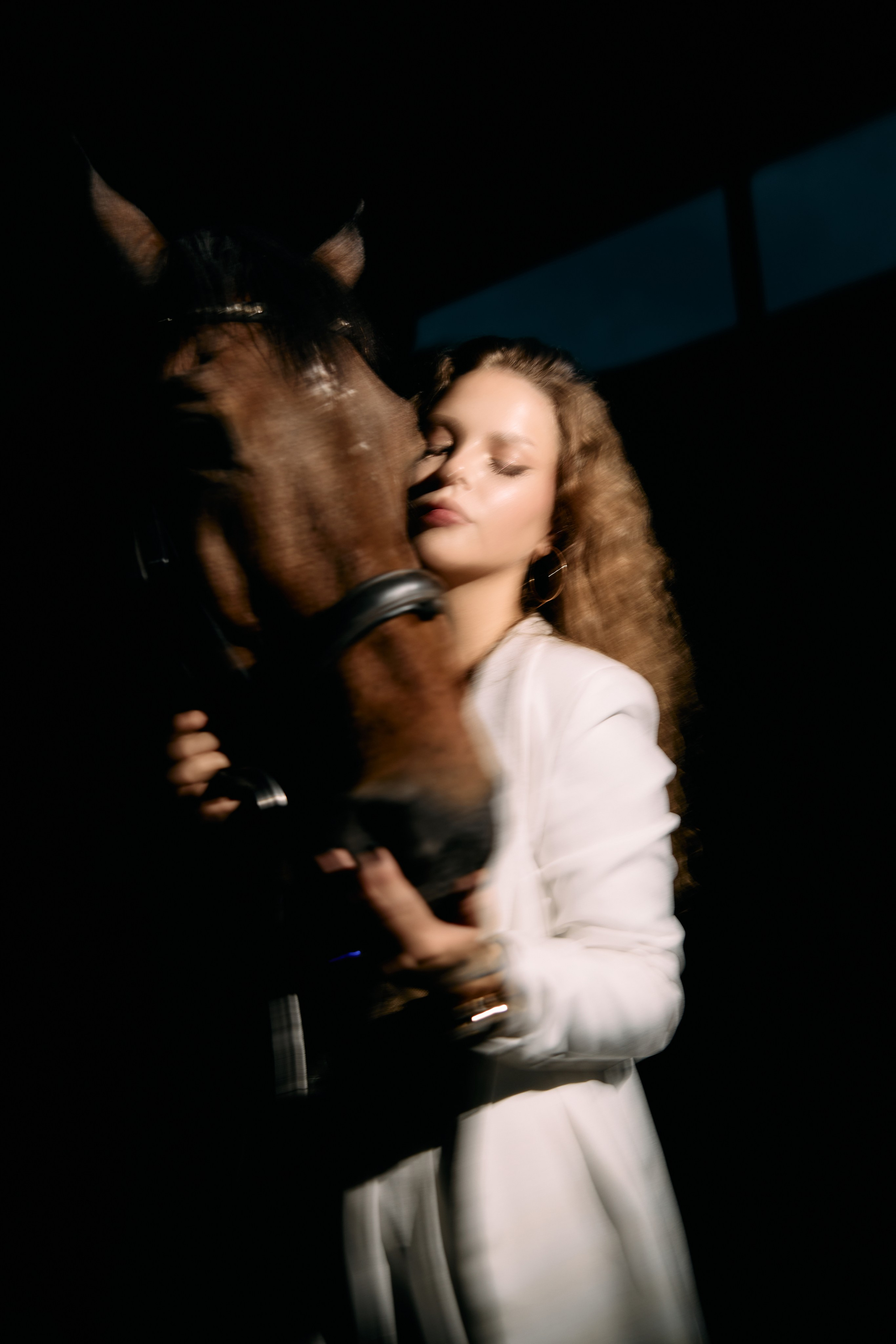 Съемка на конюшне. Сергей Ирклиенко