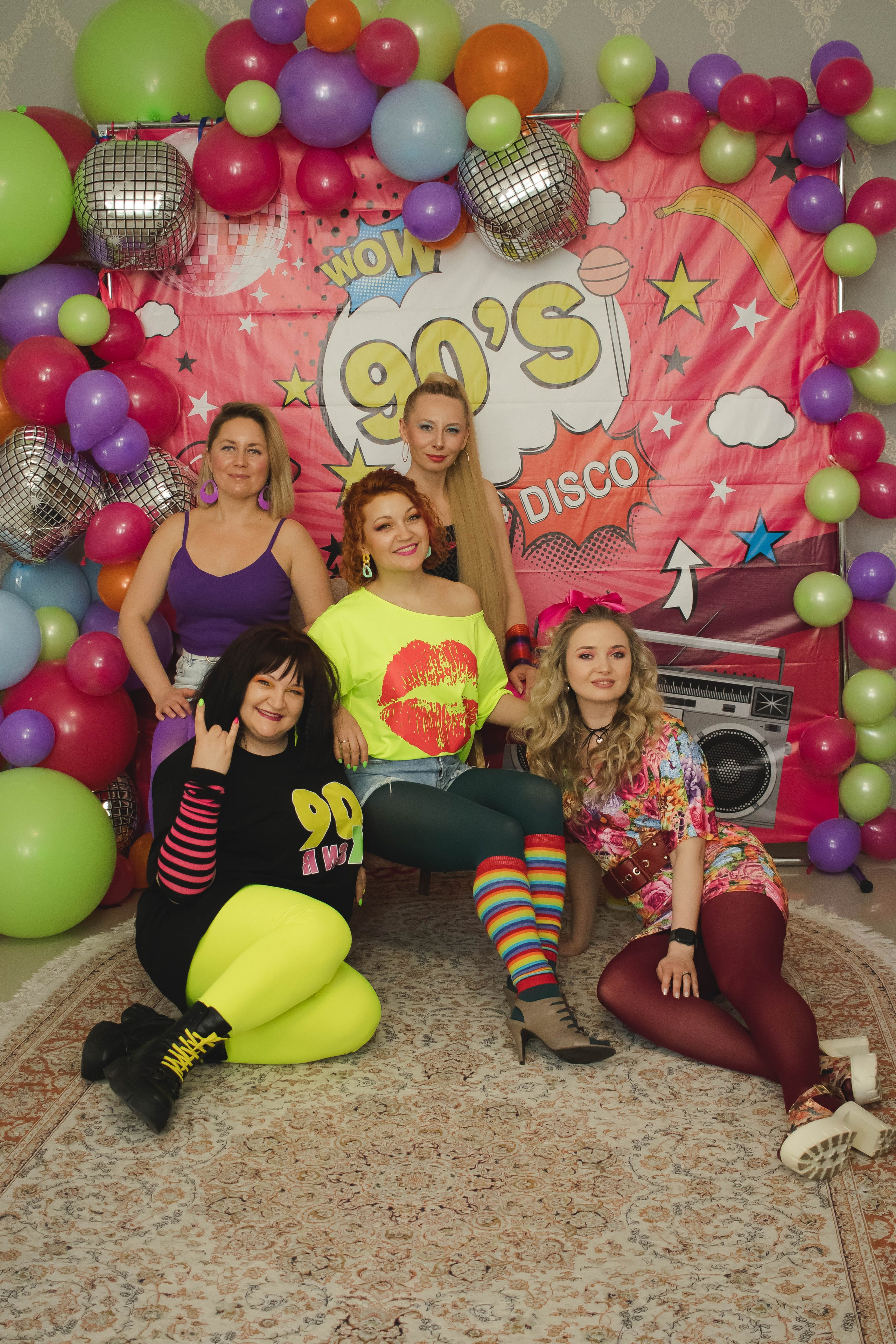 Девишник в стиле 90-х. Семейный и детский фотограф Зеленоград Кудашова Наиля