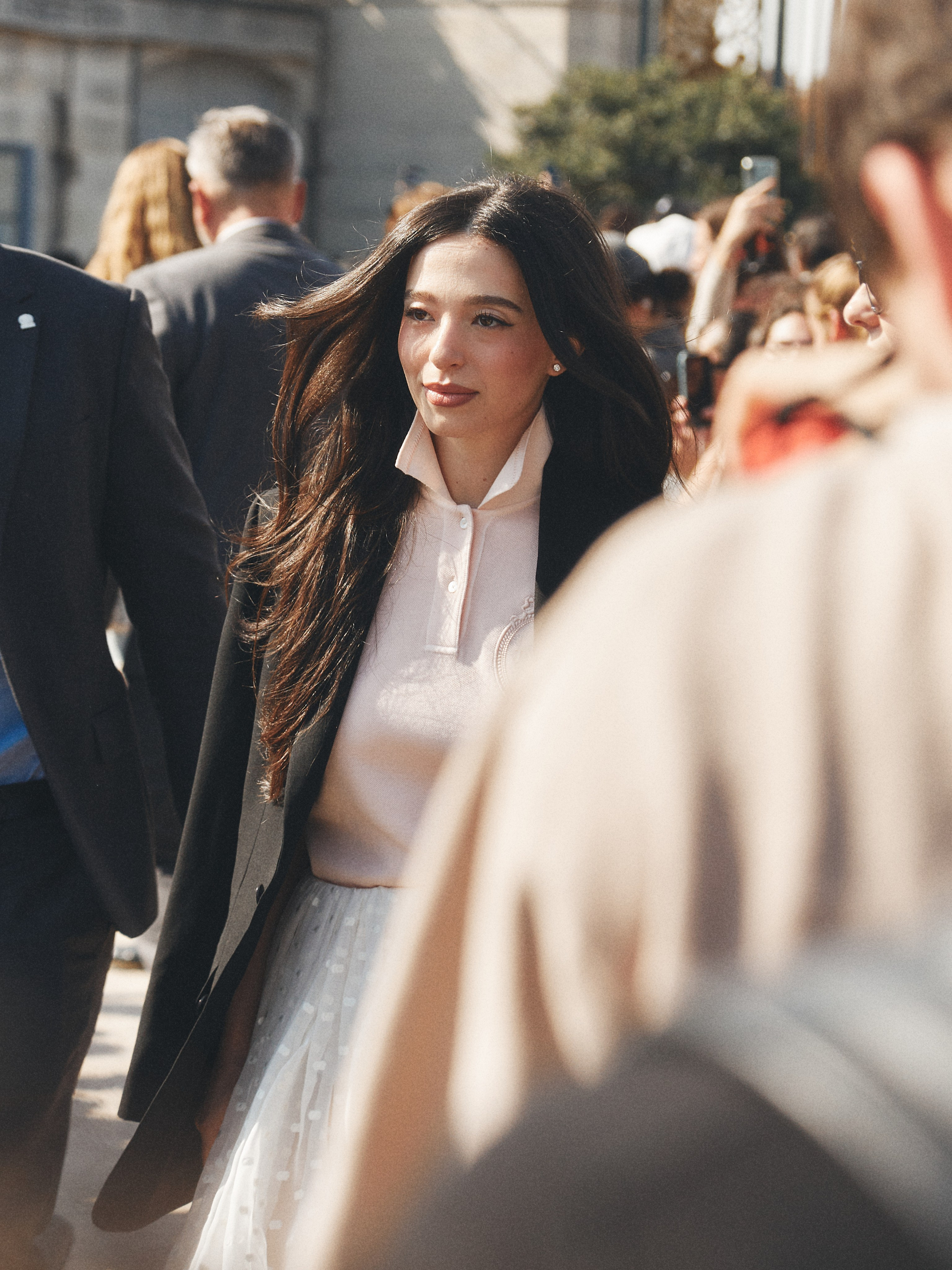 SS26 Dior Show Guests. Photographer Daria Ilkevich