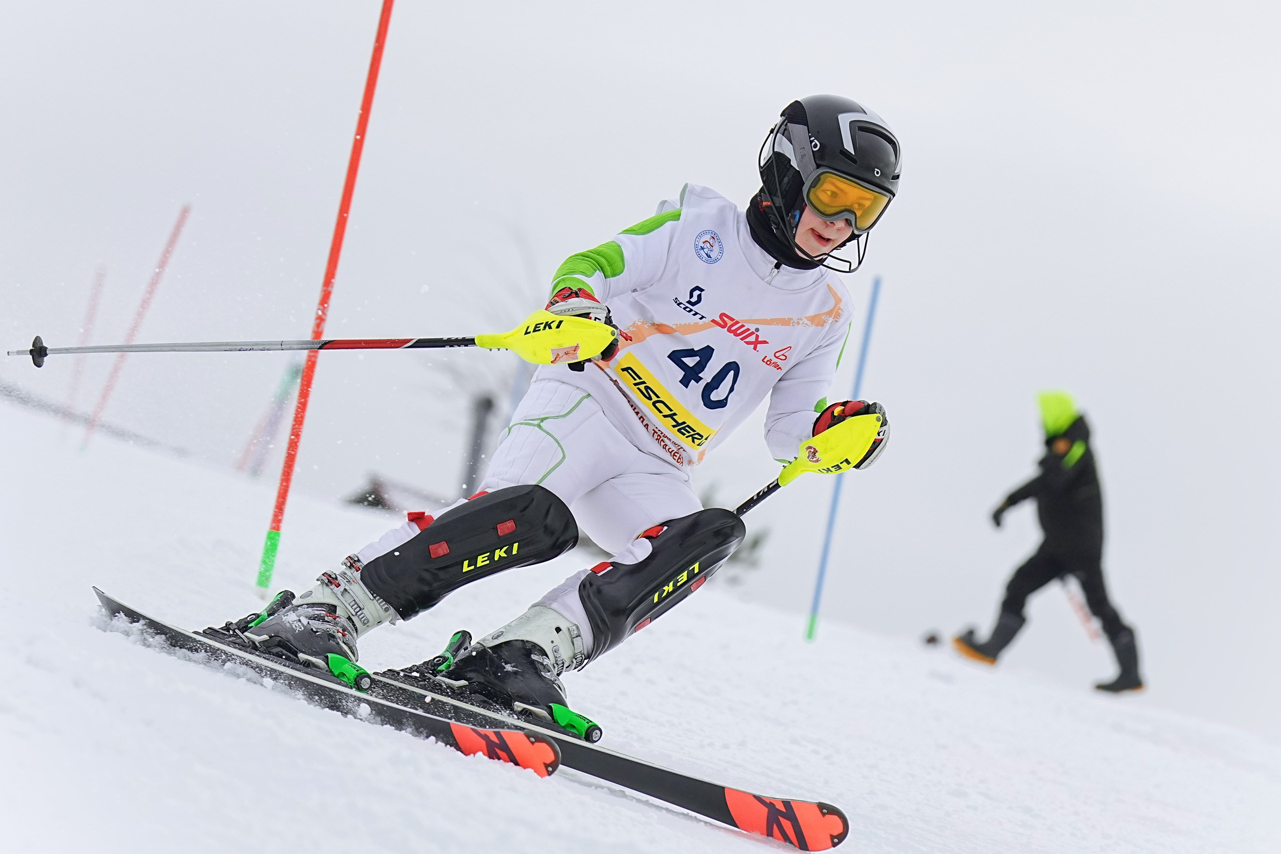 Первенство Дмитровского городского округа по горнолыжному спорту «Памяти А. Жирова» SL U14, U16. Фотограф Студитский Евгений
