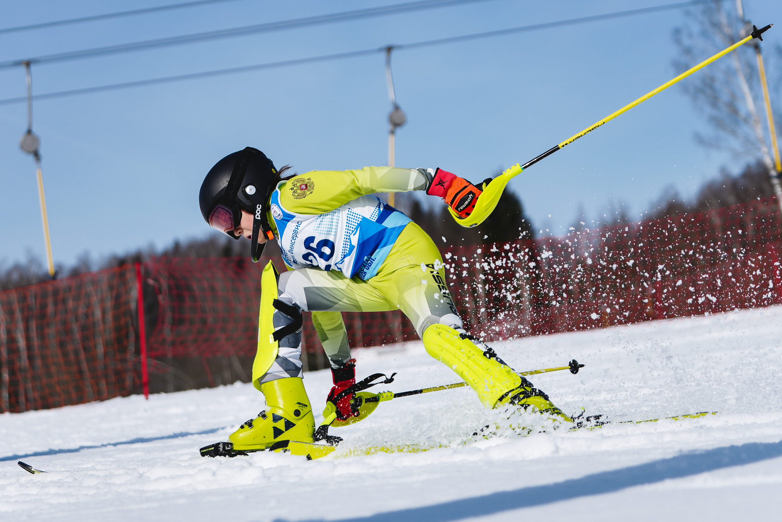 2026.03.10 | Первенство МУ ДО СШ Шуколово по горнолыжному спорту памяти Н. Андреевой. SL U10, U12. Фотограф Студитский Евгений