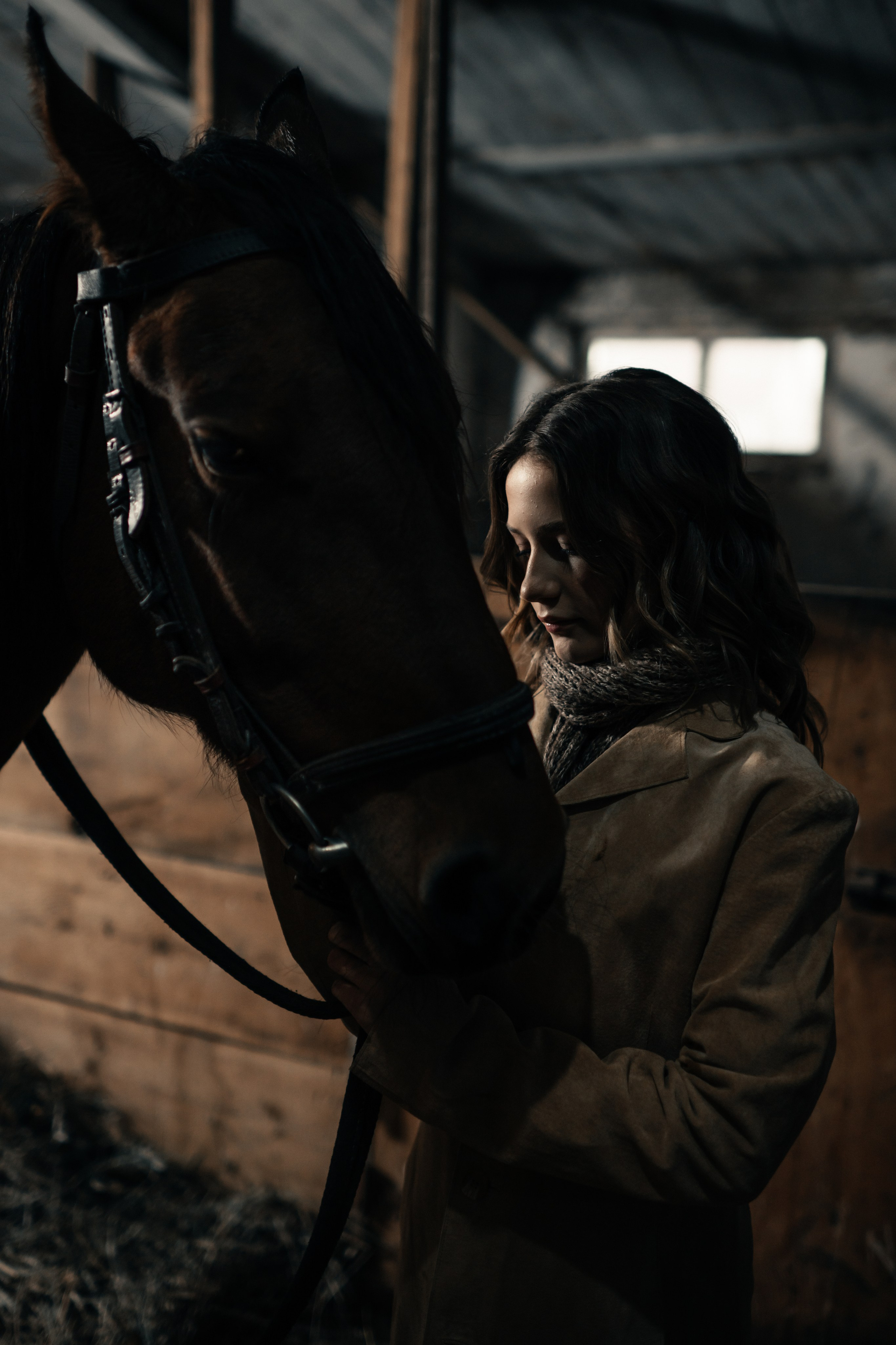 На конюшне. Belichev45foto.ru