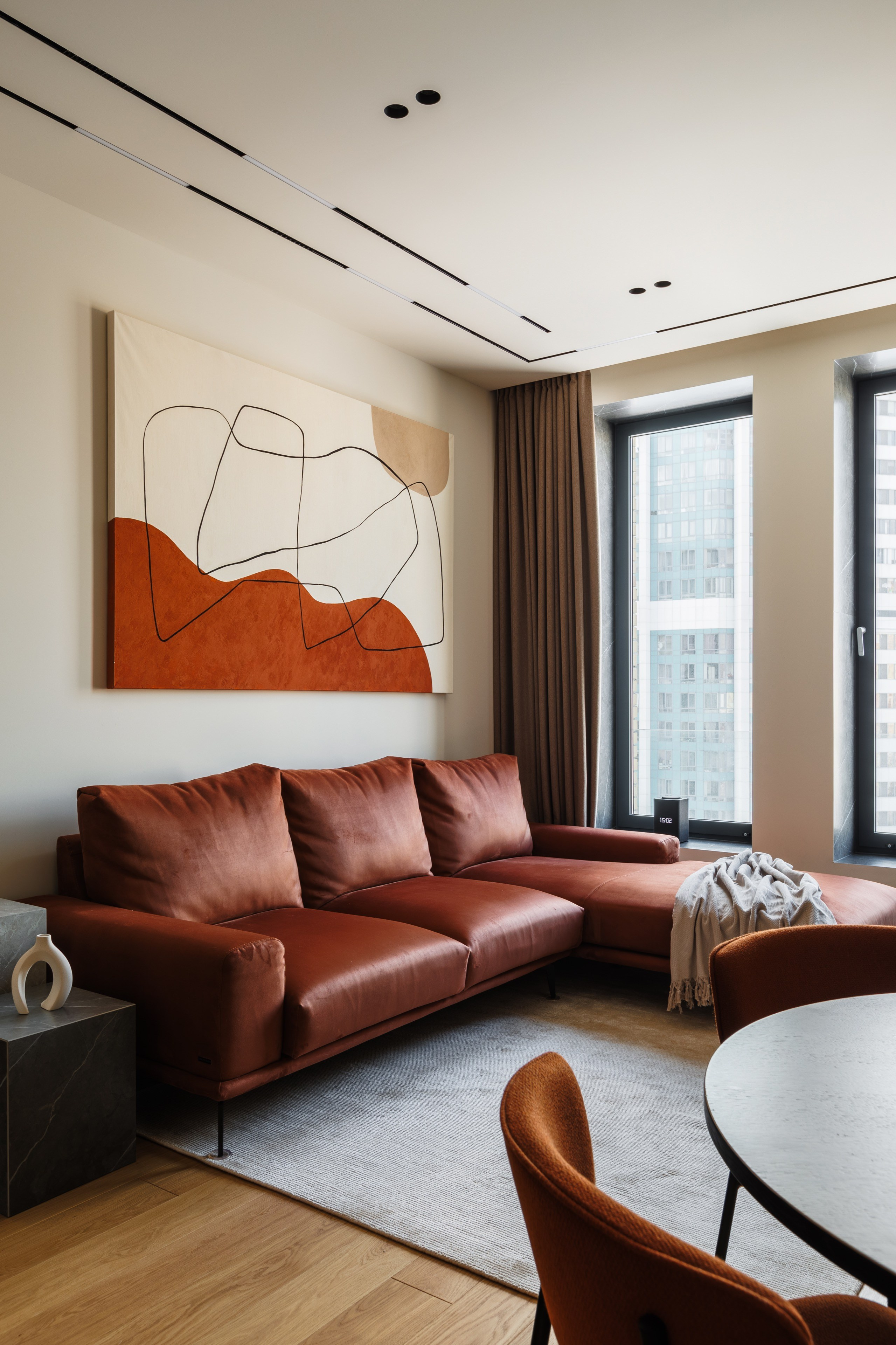 Apartment of 100 sq.m in the residential complex Vander Park. Commercial photographer | Anton Ermakov